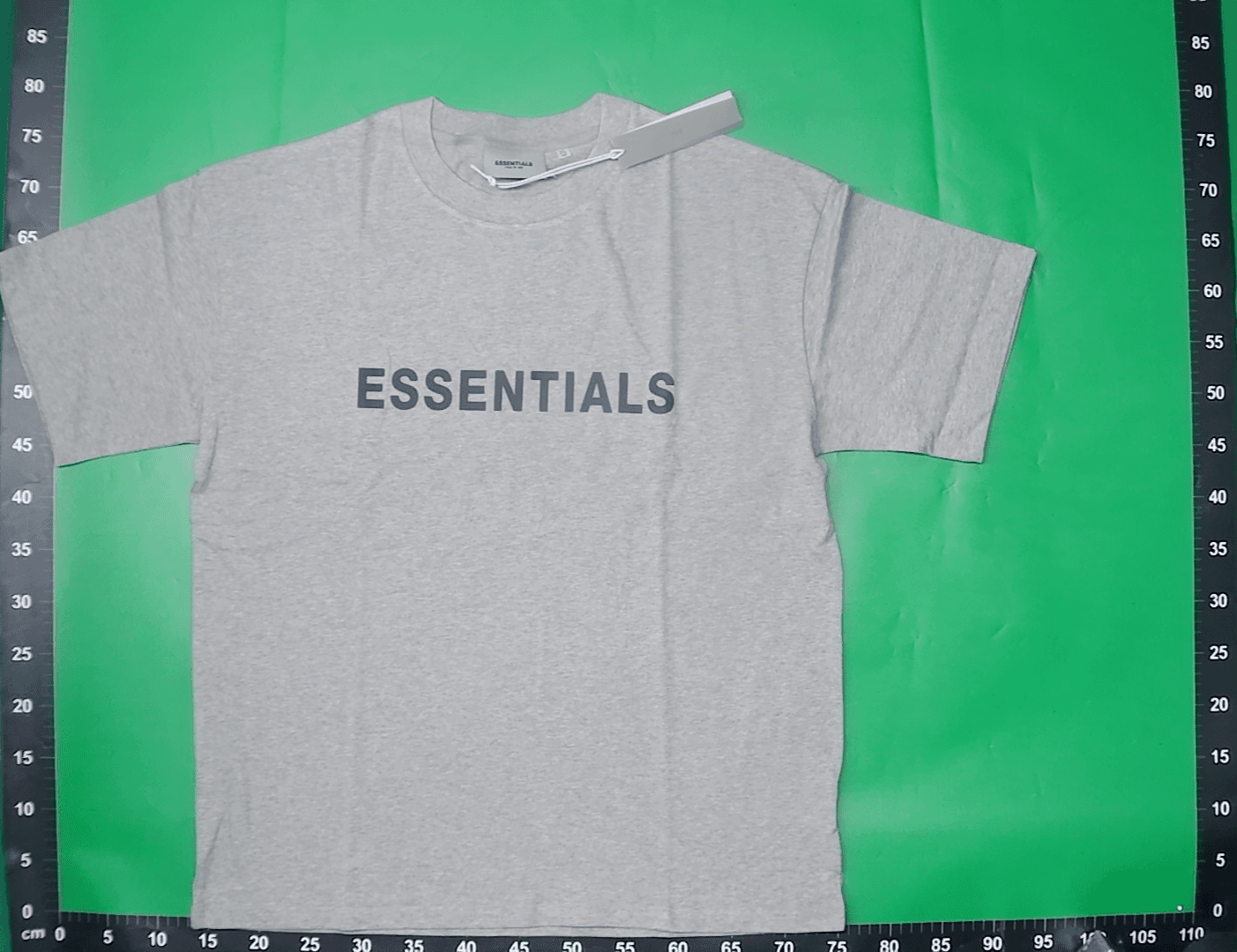 FOG复线ESSENTIALSZONE立体硅胶字母潮流宽松高街潮牌情侣短袖T恤 — miniatura QC 4