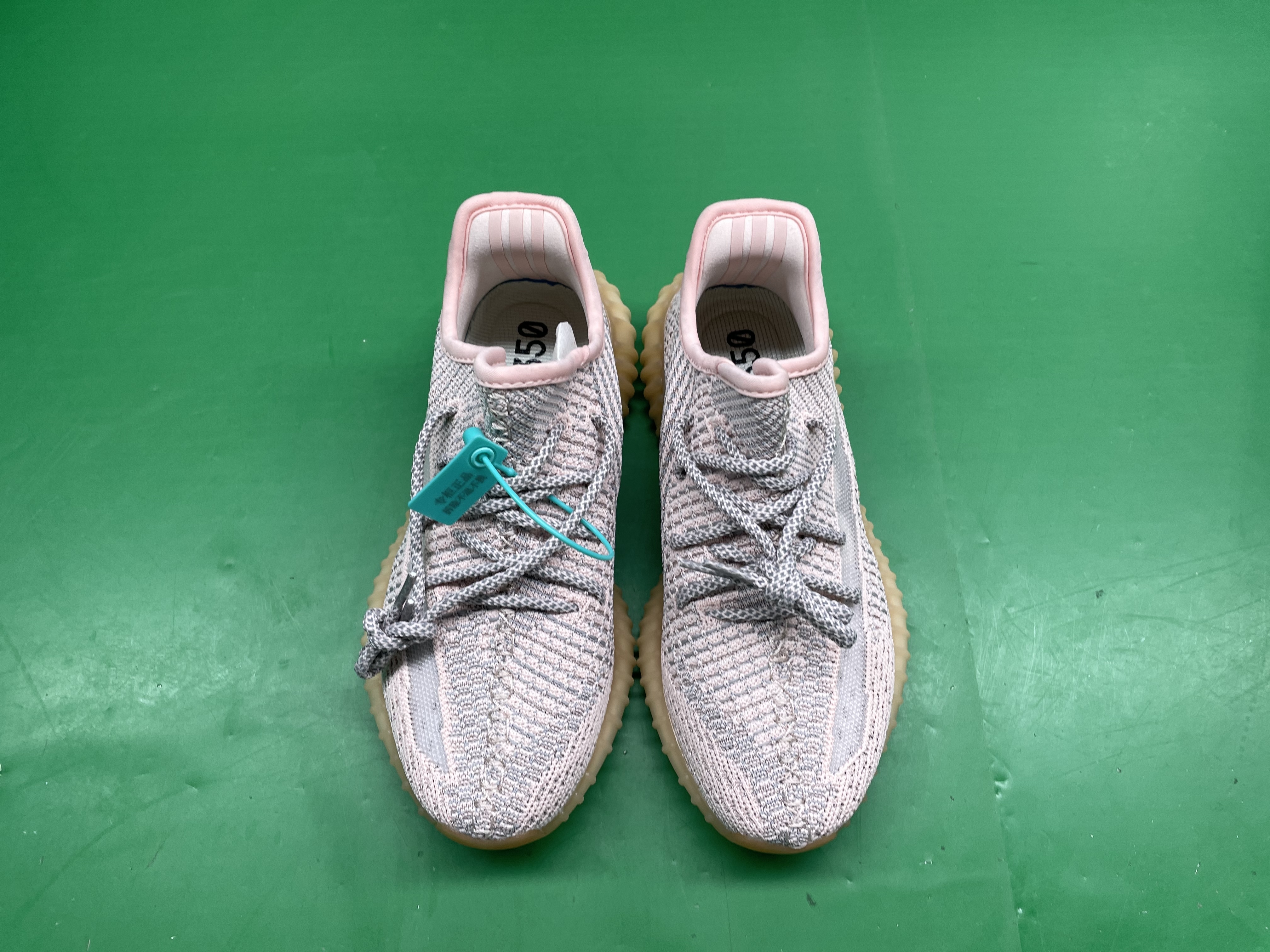 真爆述灿椰子鞋350官方莆田夏季2026新款运动男鞋女鞋YEZI YEEZY — foto QC 1