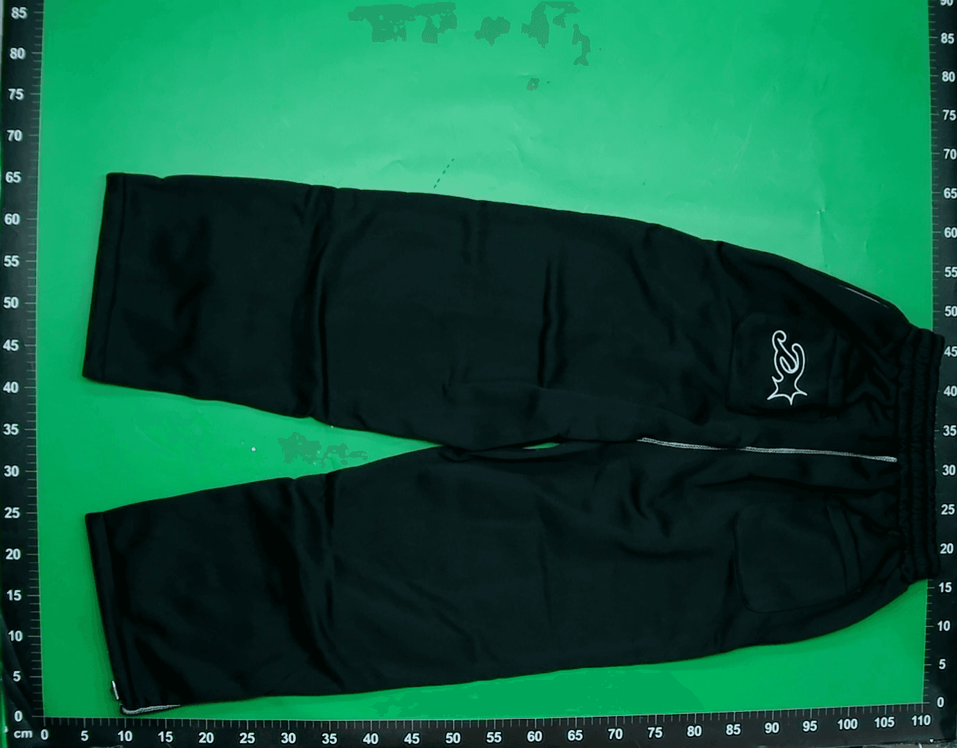 欧美嘻哈字母印花运动裤y2k街头宽松阔腿裤抽绳直筒裤Sweatpants — miniatura QC 2
