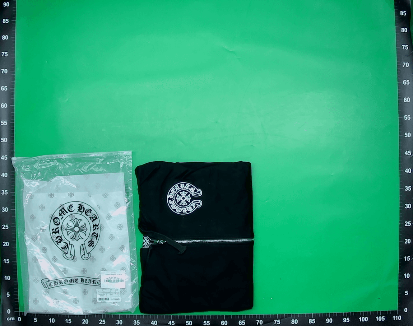 跨境新款潮牌克罗高街梵文贴布刺绣长袖磨破做旧纯棉T恤合集2026S — foto QC 1
