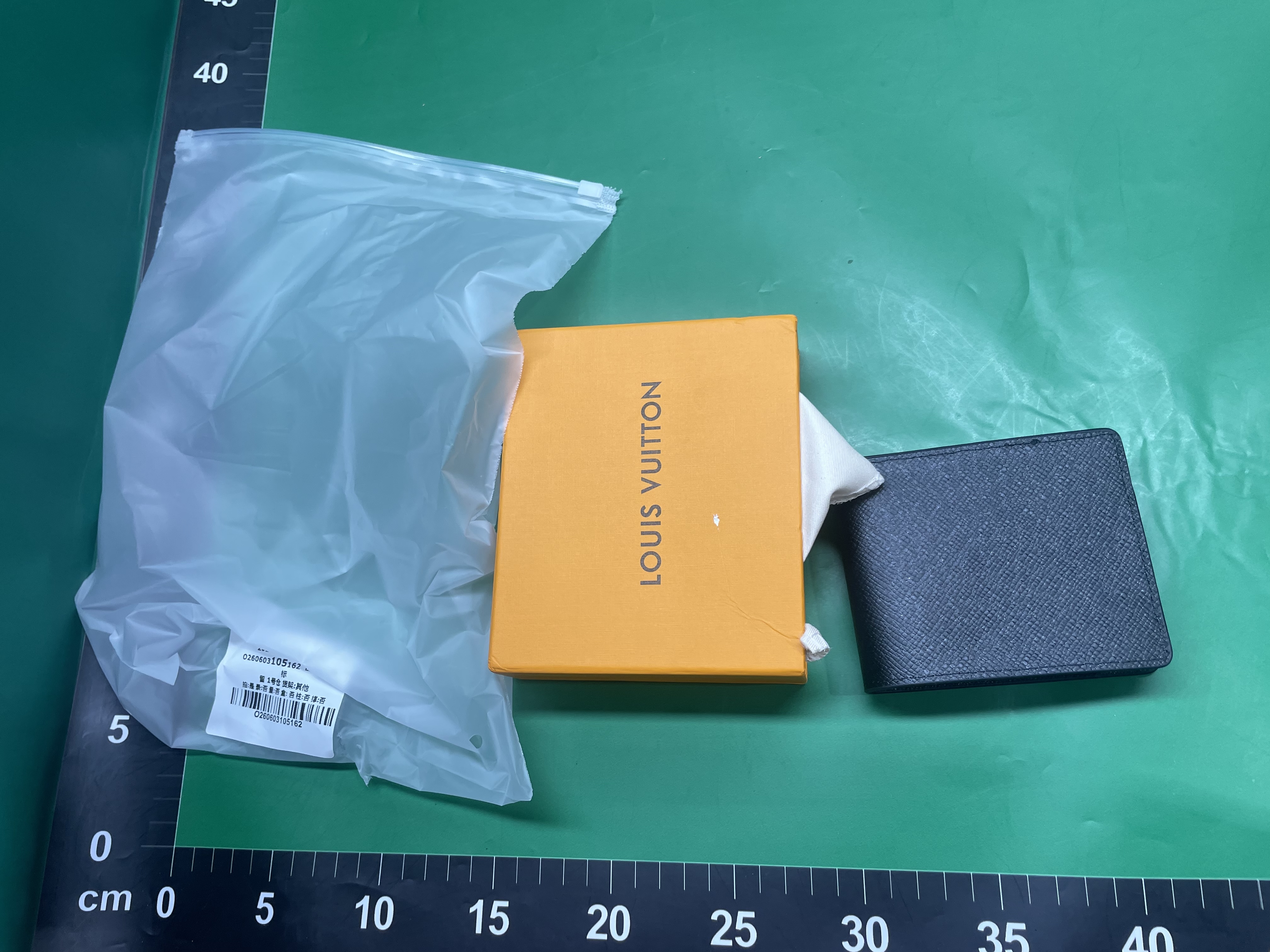 跨境电商老花格子短夹钱包外贸货源欧美经典款M60895零钱简约款 — foto QC 1
