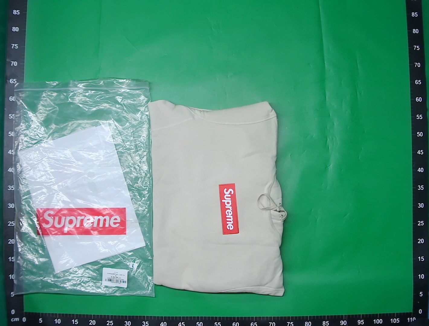 SUPREME 24FW发热华夫格加绒卫衣男女情侣款贴布图案拉链帽衫潮牌 — miniatura QC 2