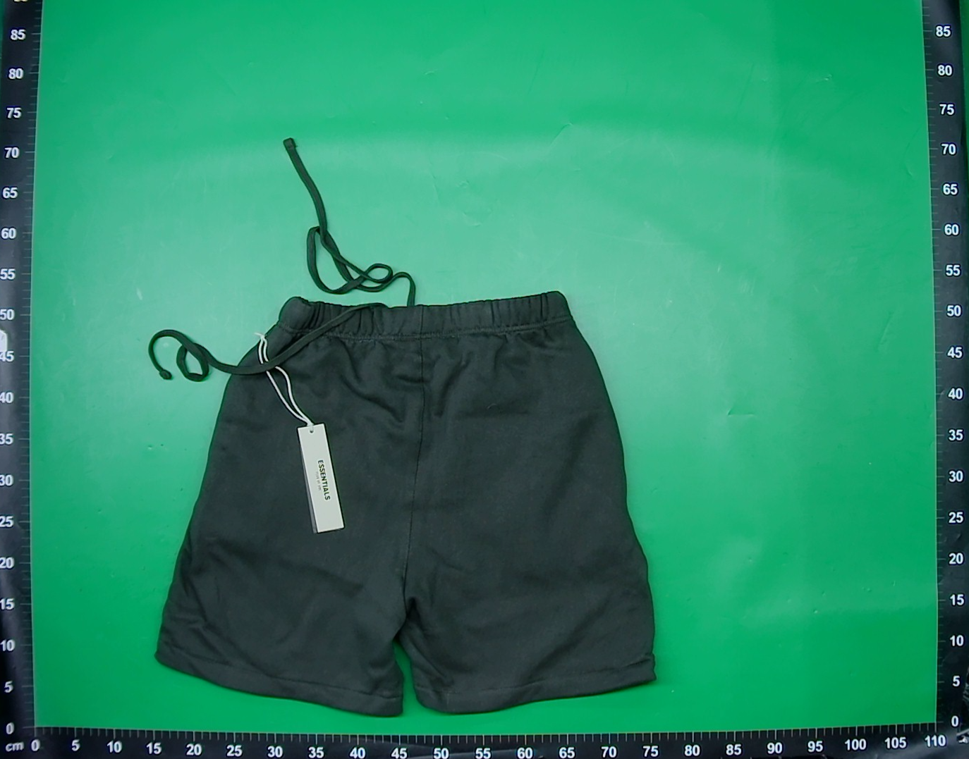 1977铁黑短裤-Essentials抓绒潮牌休闲5分SHORTS百直筒宽松薄款 — miniatura QC 6