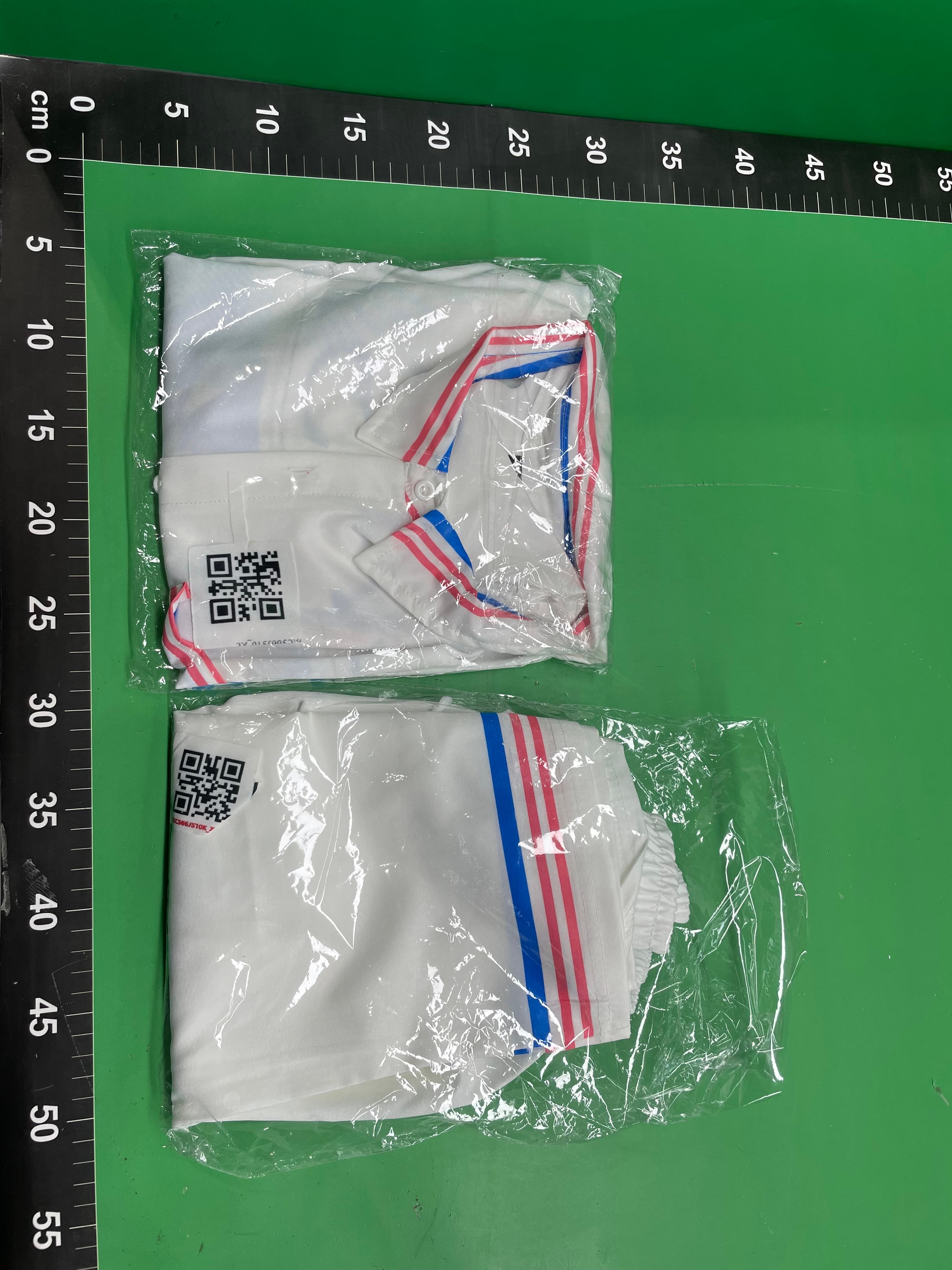 批发跨境欧美潮牌RHUDE民族图腾logo短袖衬衫套装男女高街短裤衬 — miniatura QC 2