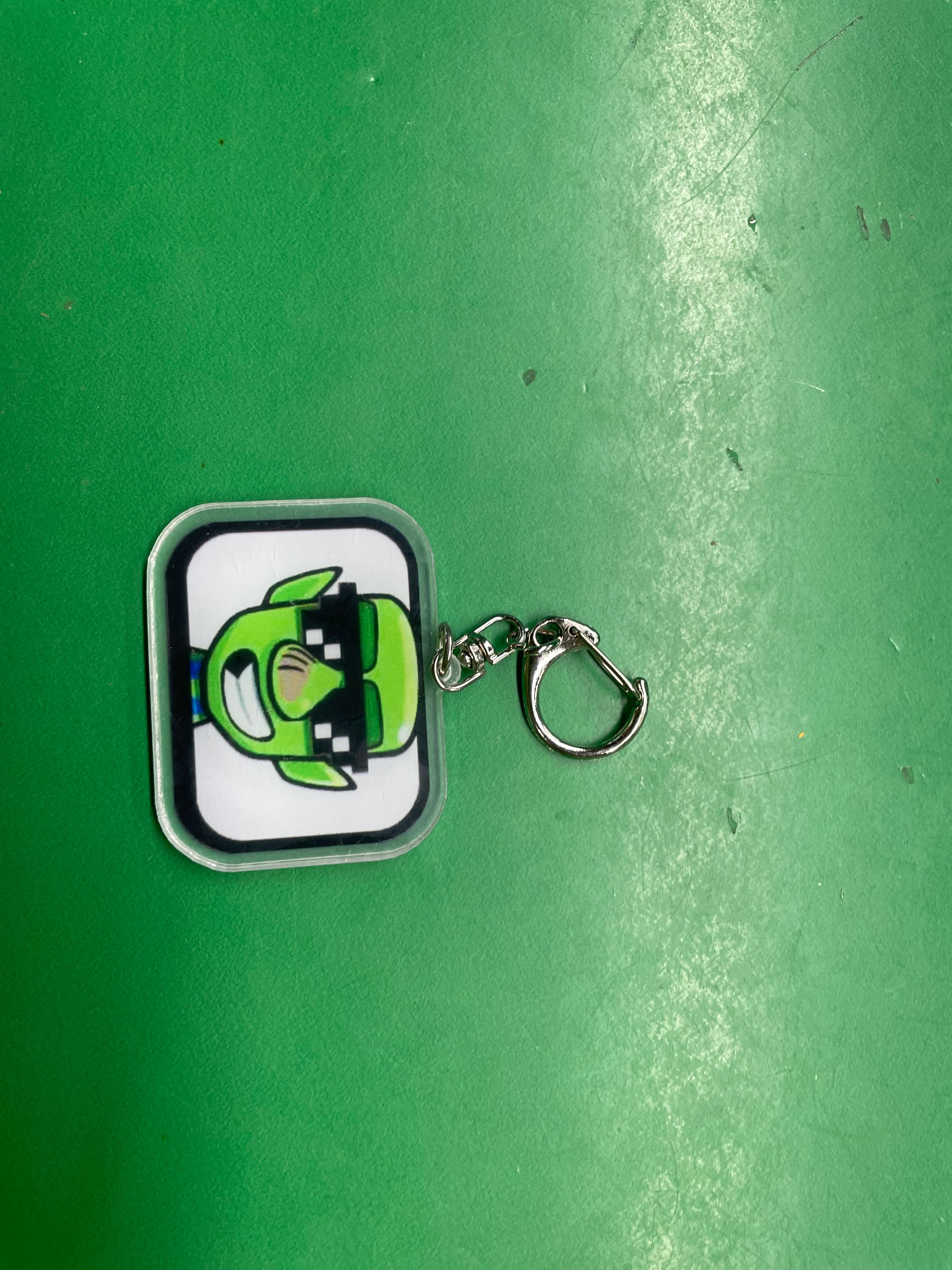 Royal Battle Goblin Emoticon Acrylic Keychain Pendant Game Peripheral Mimi Mimi Backpack Accessory — miniatura QC 2