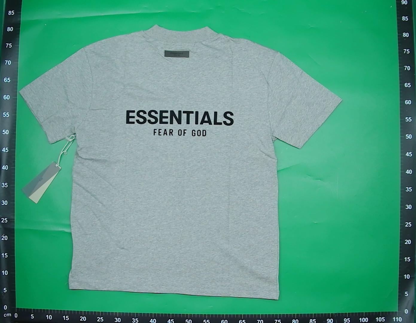 SS22-Essentials前后植绒印花半袖Tee透气舒适百搭潮牌简约修身型 — miniatura QC 5