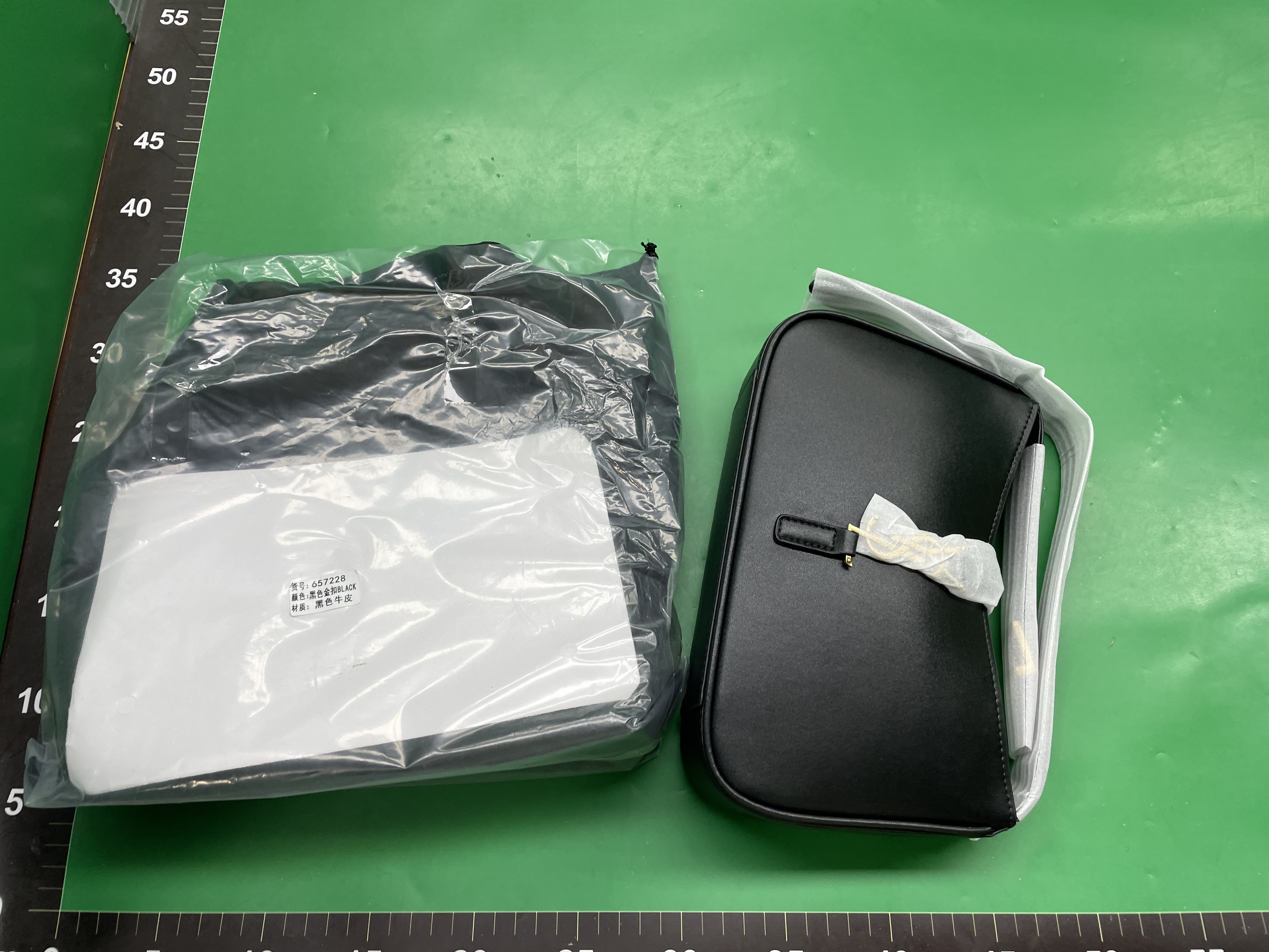 高级感杨树林le57腋下包真皮手提hobo鳄鱼纹百搭小众单肩法棍女包 — foto QC 1