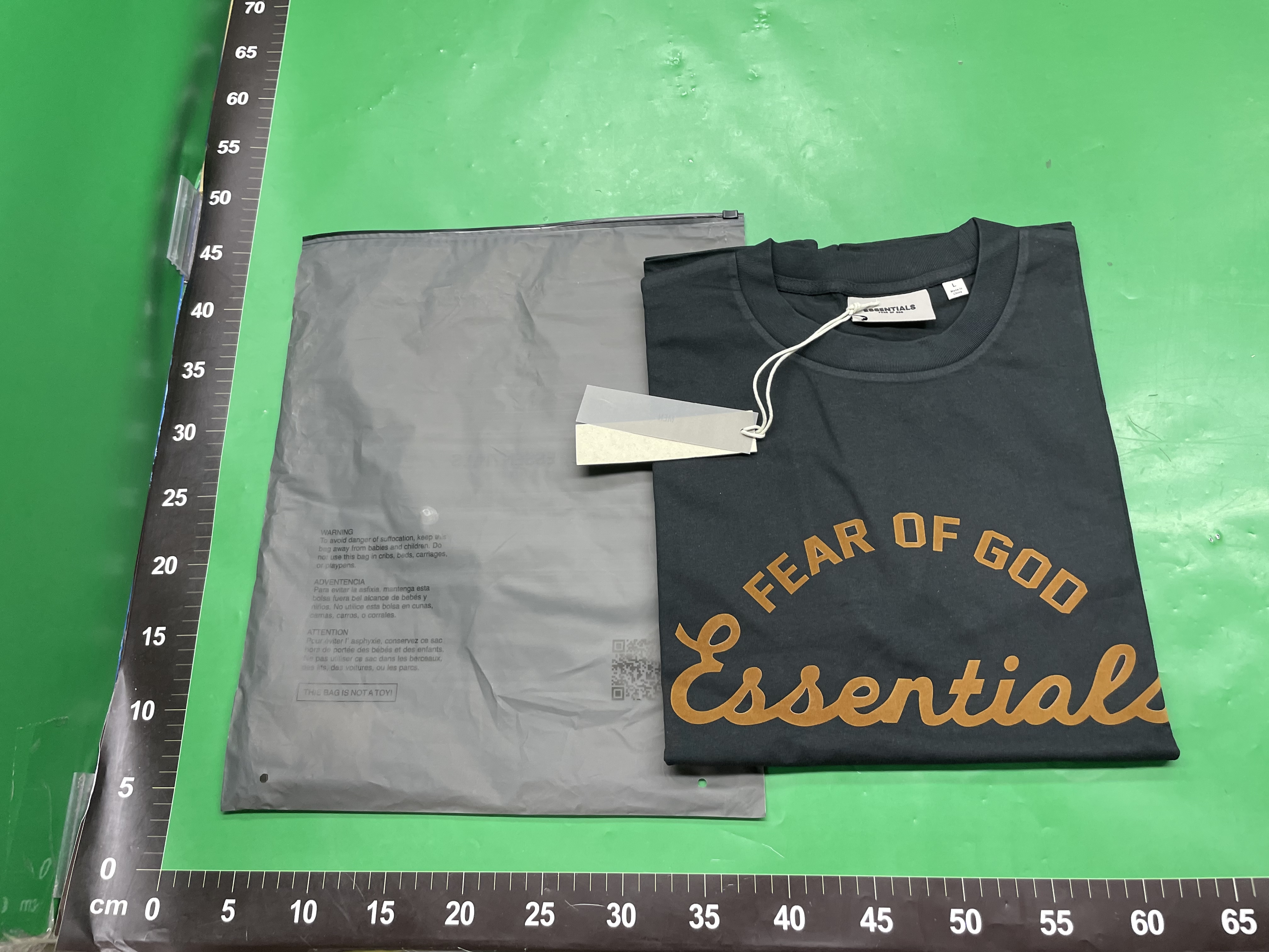 ESSENTIALS ZONE美式小众街头潮牌春夏休闲纯棉短袖T恤男FOG — miniatura QC 5