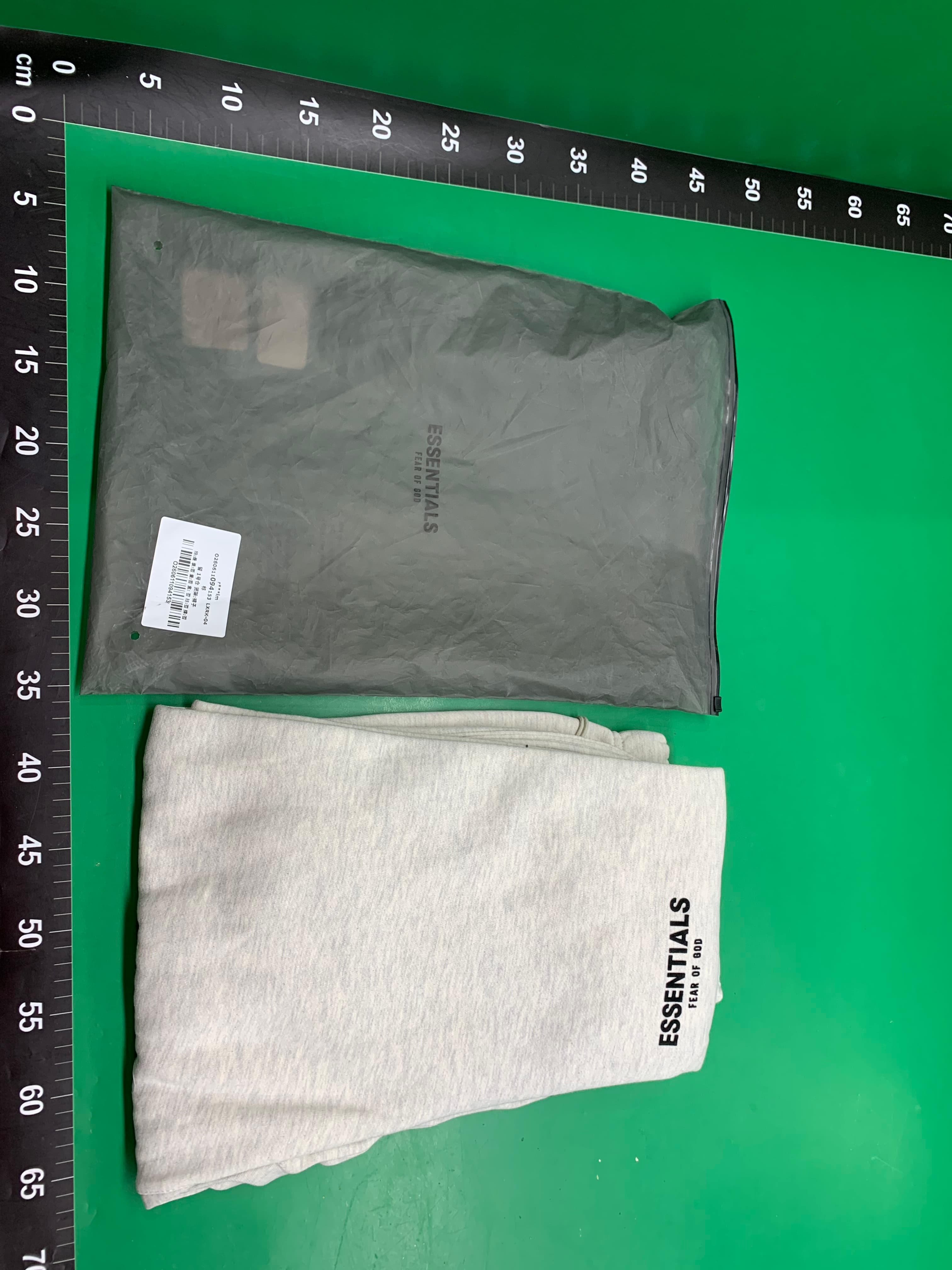 SS22-Essentials小标植绒印花Sweatpants 束脚长裤舒适舒适穿搭时 — miniatura QC 6