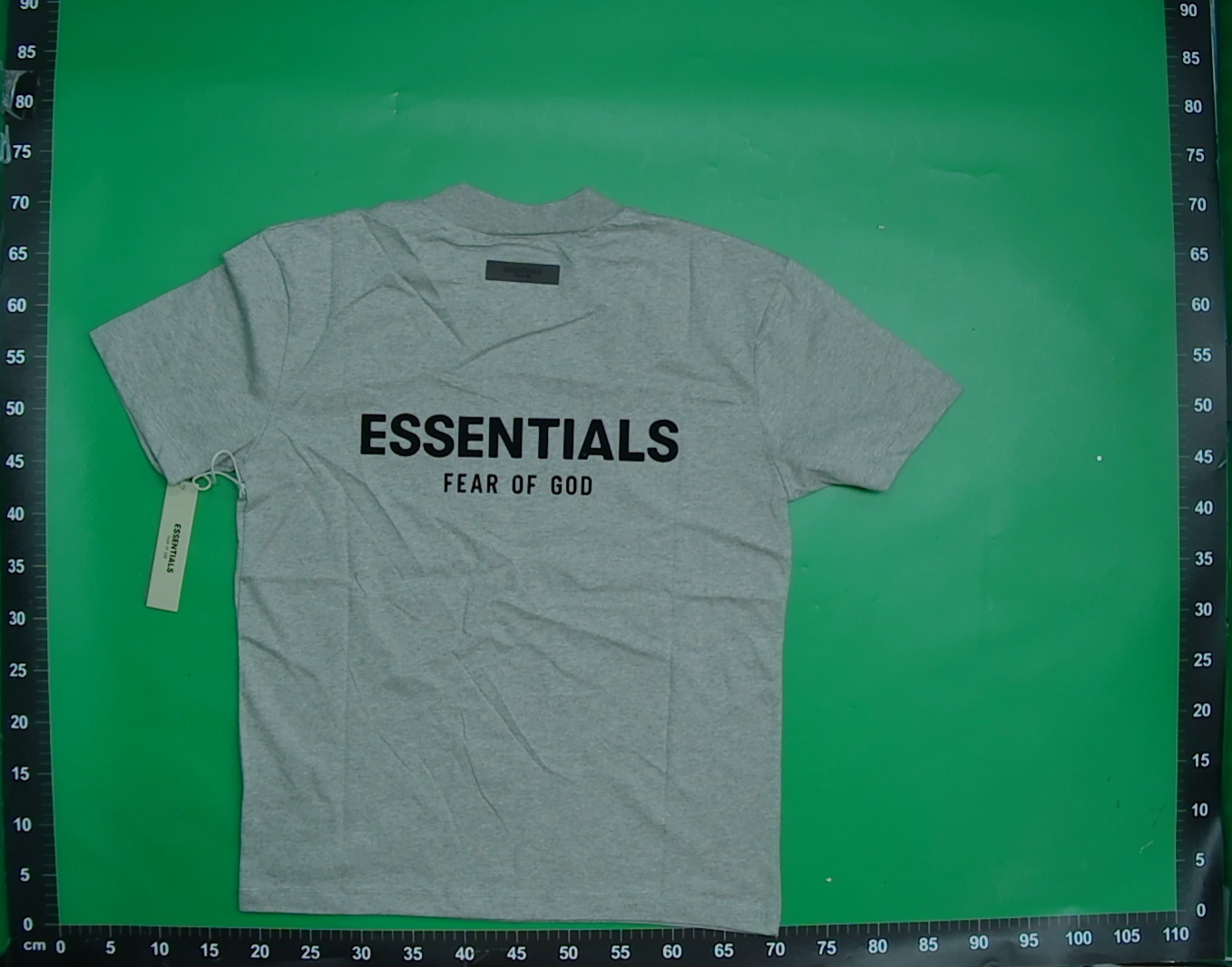 SS22-Essentials前后植绒印花半袖Tee透气舒适百搭潮牌简约修身型 — miniatura QC 2