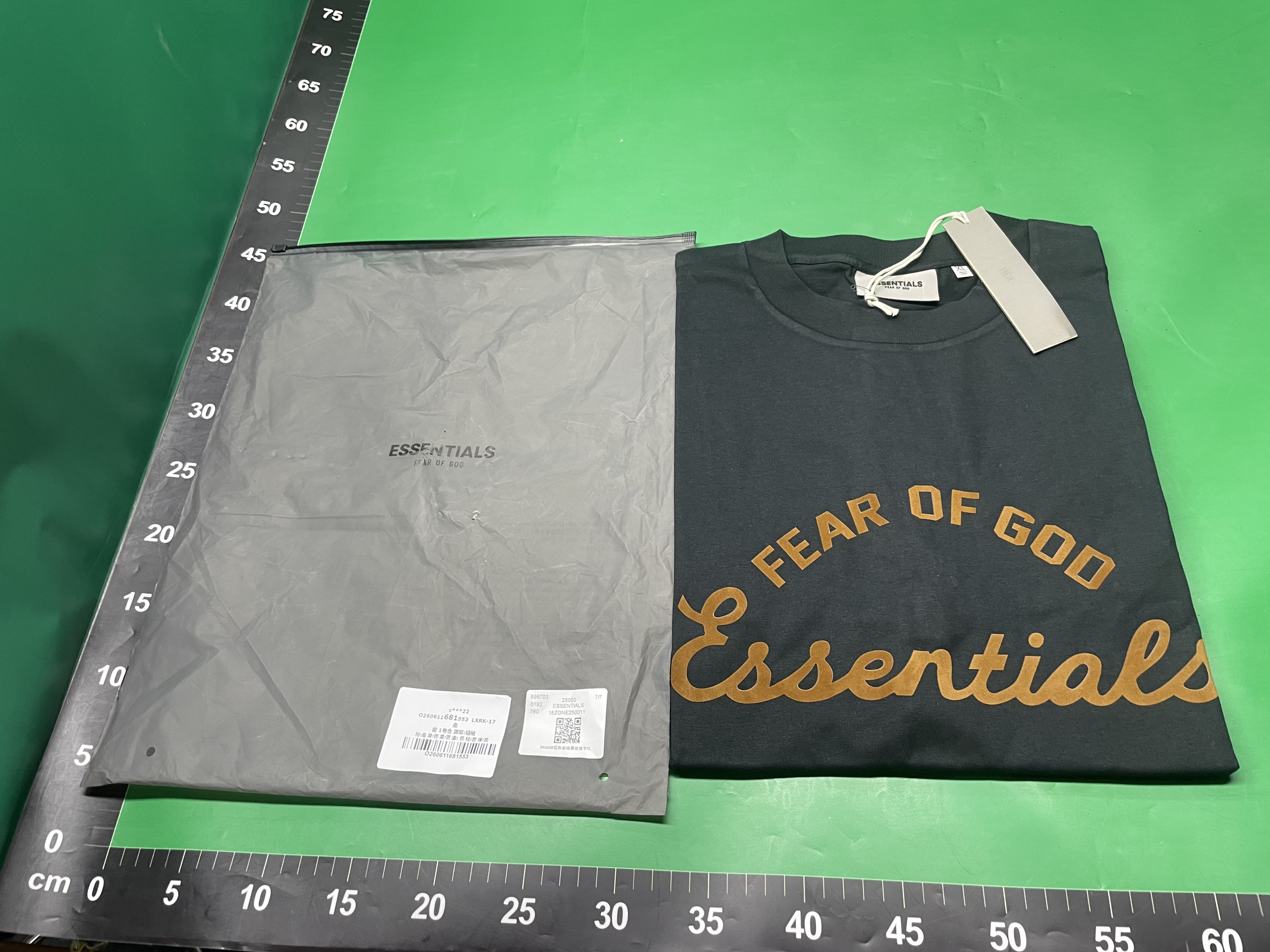 ESSENTIALS ZONE美式小众街头潮牌春夏休闲纯棉短袖T恤男FOG — miniatura QC 4