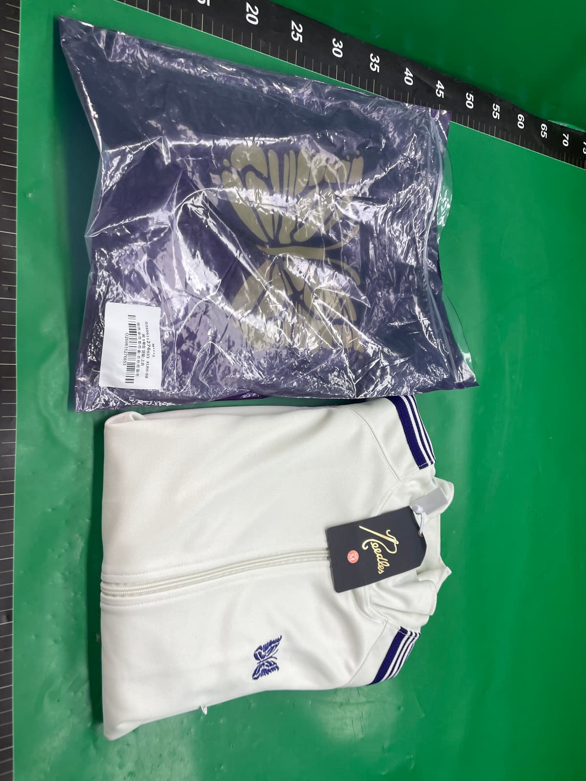 Needles Classic Sport Jacket蝴蝶刺绣春秋运动休闲拉链外套男女 — miniatura QC 2