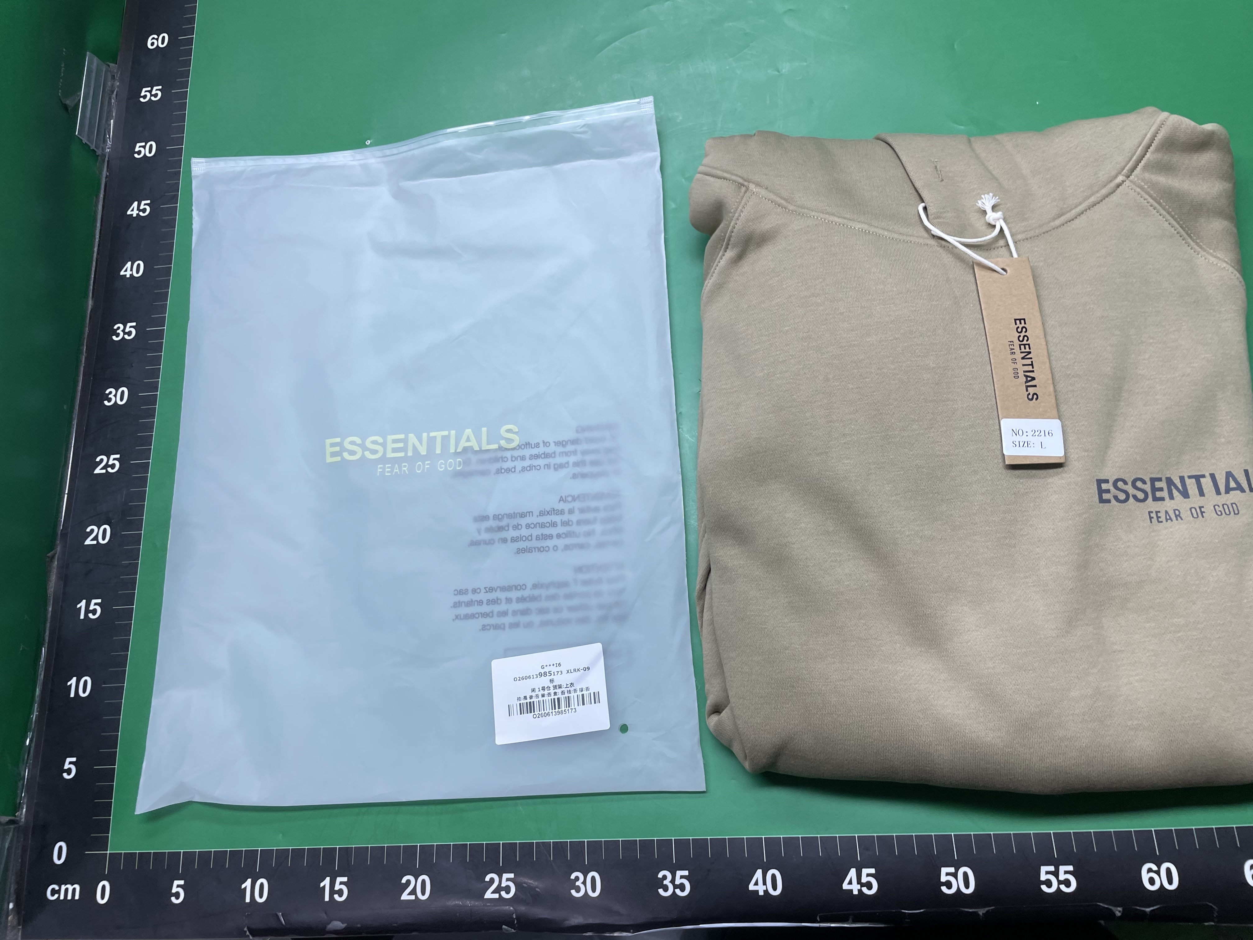 FOG复线ESSENTIALS潮牌高街新款小字母纯色男女宽松连帽衫卫衣冬 — miniatura QC 2