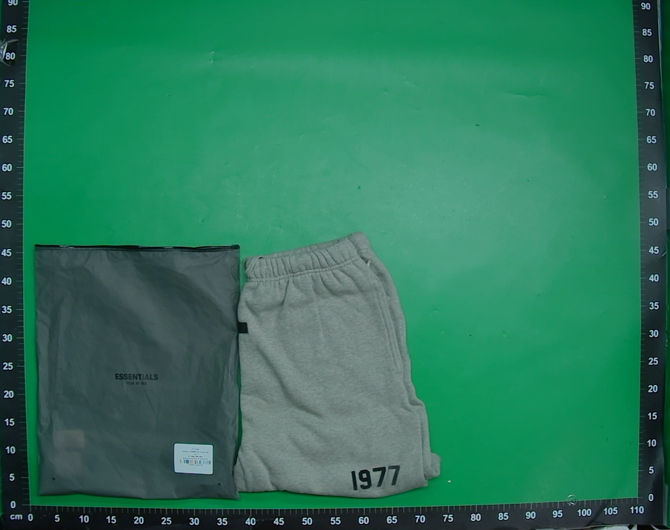 1977铁黑短裤-Essentials抓绒潮牌休闲5分SHORTS百直筒宽松薄款 — miniatura QC 4
