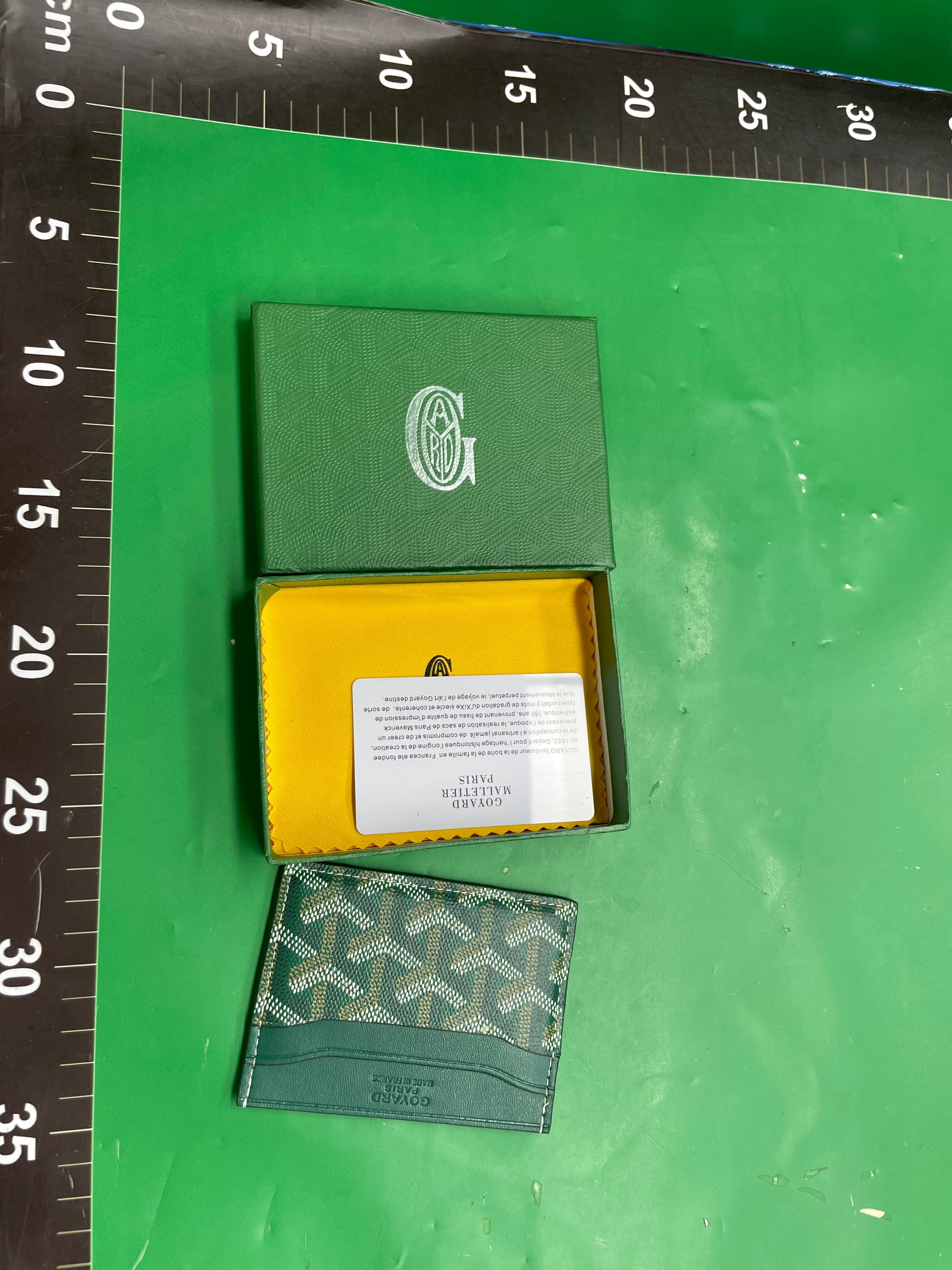 Goyard戈雅小卡包超薄经典款狗牙真皮护照卡套女士收纳卡片夹钱包 — miniatura QC 3