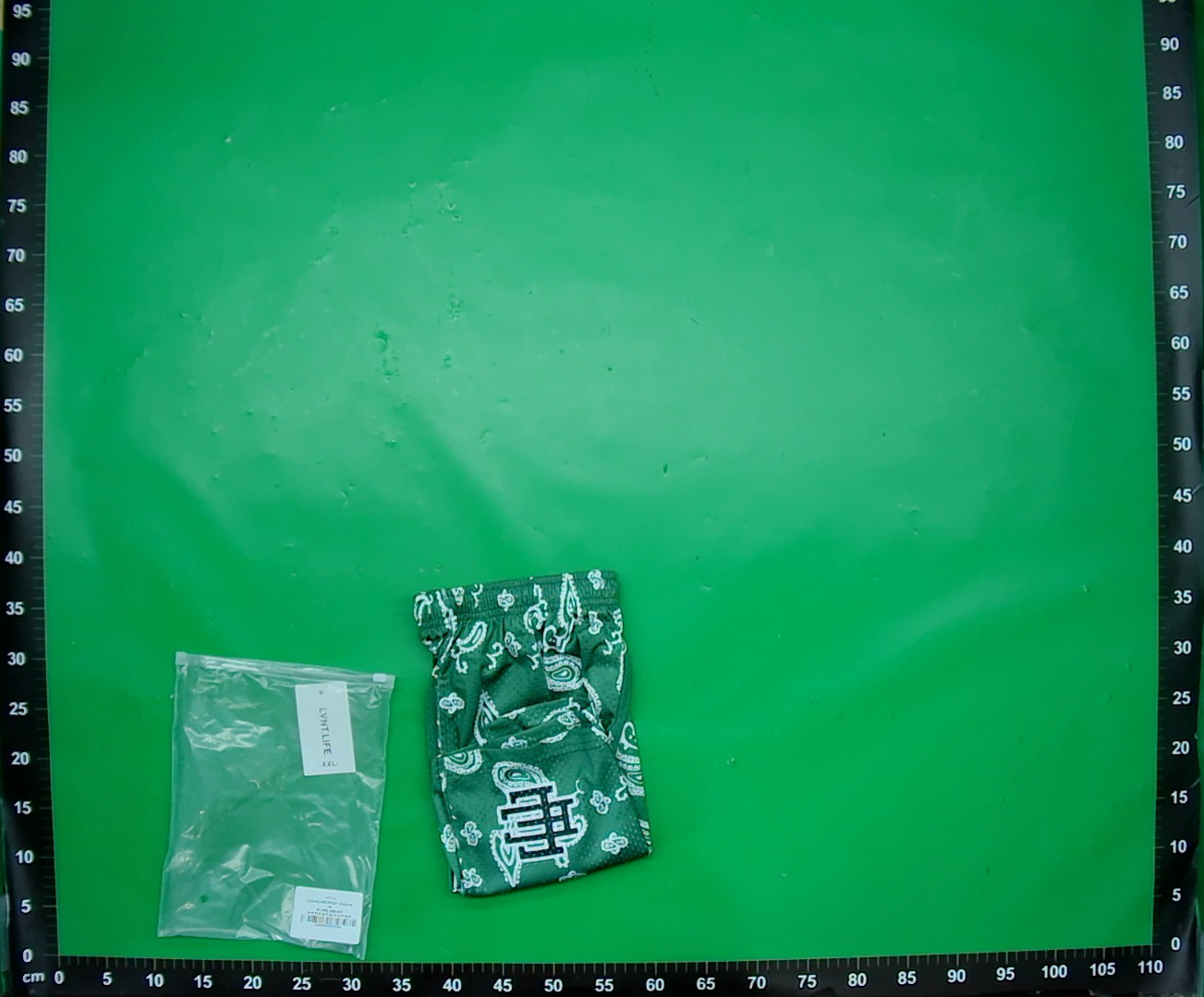 美式休闲短裤 潮牌Ericemanuel EE print shorts印花抽绳运动短裤 — miniatura QC 3