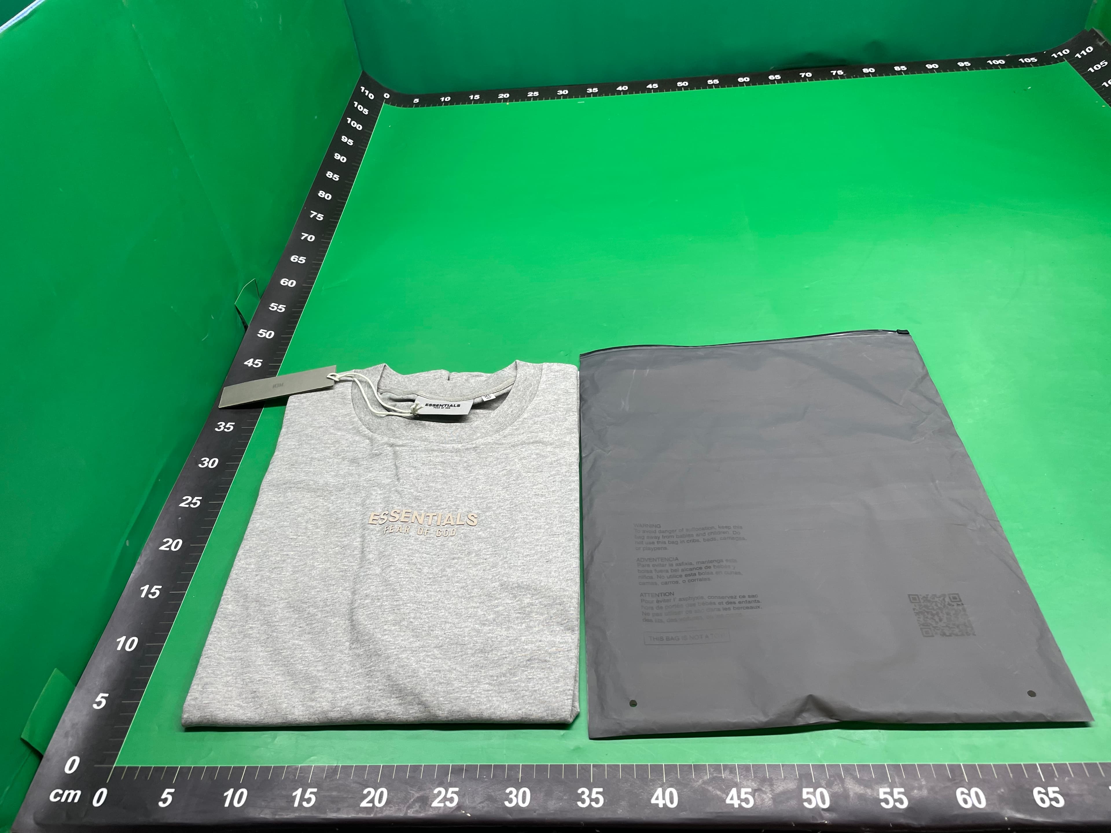 24S复线Essentials zone男士T恤潮牌Fog短袖高街春夏新款女士情侣 — foto QC 1