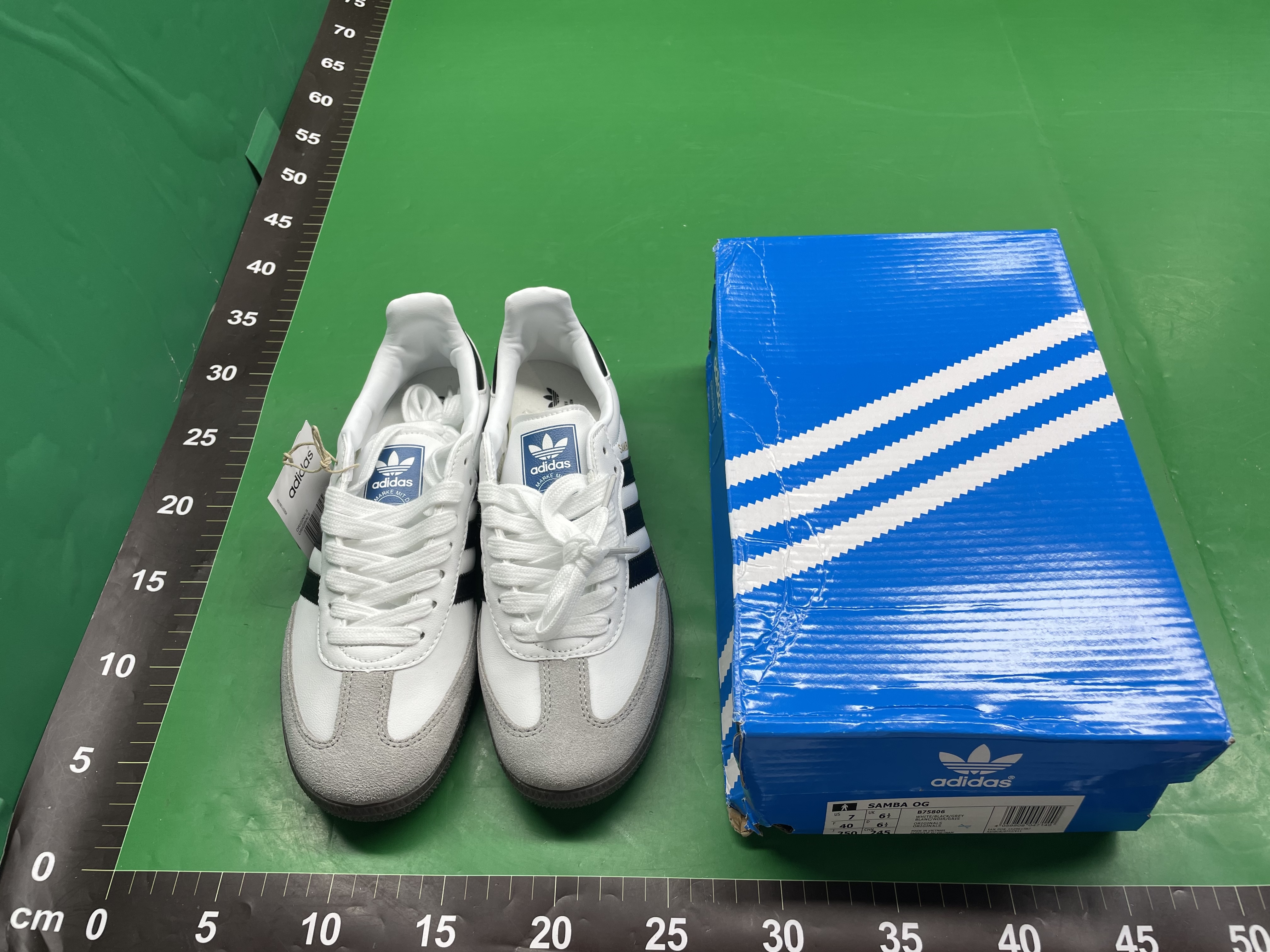 莆田德训鞋Gazelle校园男女时尚阿迪得训鞋三叶草情侣百搭休闲鞋 — miniatura QC 6