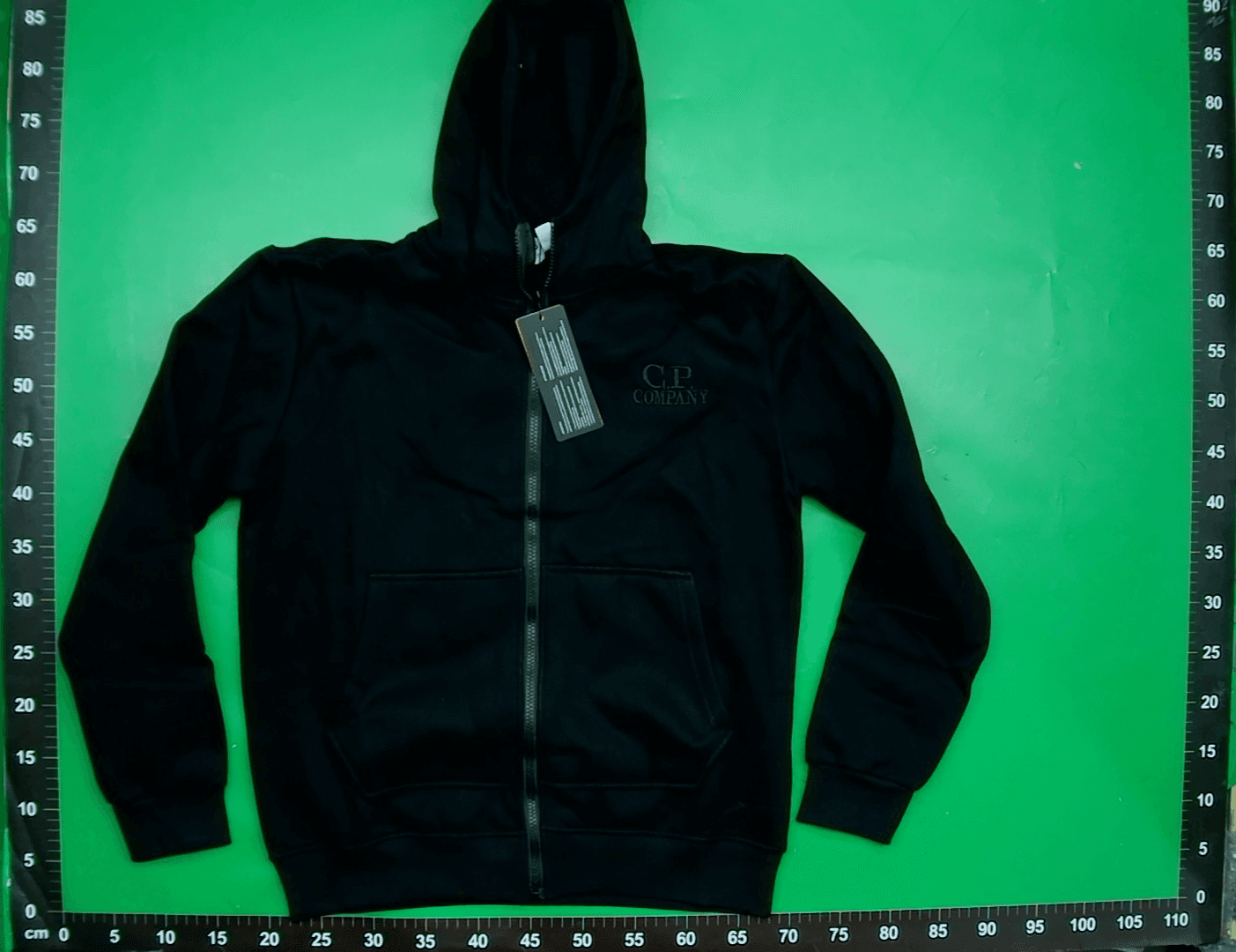 Men Round Lens CP Sweatshirt Pullover Pure Cotton Hooded连帽 — foto QC 1