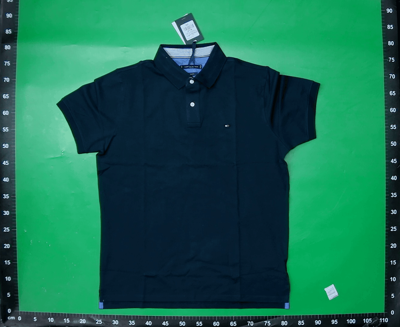 汤米tommy 短袖POLO衫男装纯色翻领T恤半袖 珠地棉正品 — miniatura QC 6