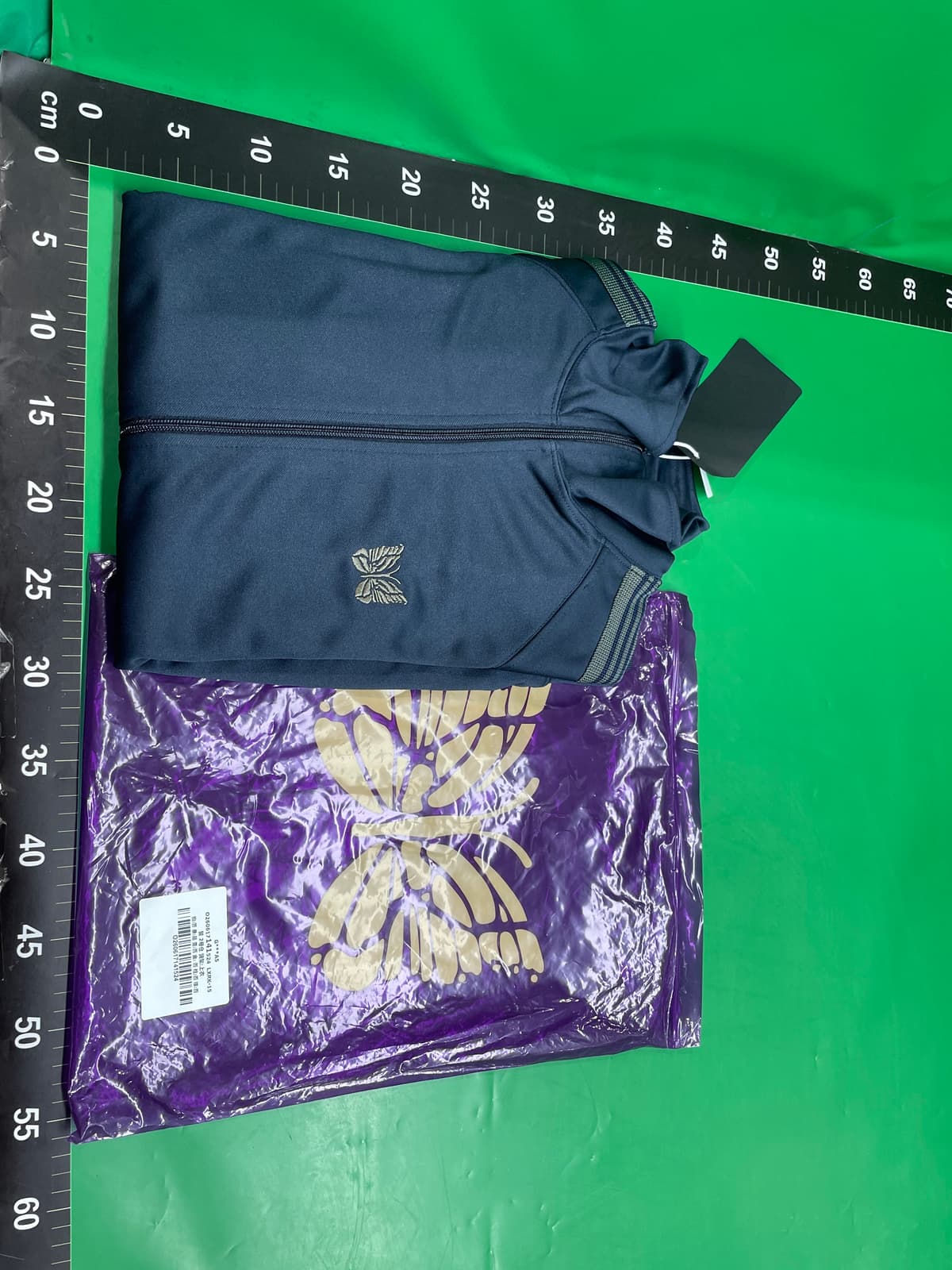 Needles Classic Sport Jacket蝴蝶刺绣春秋运动休闲拉链外套男女 — foto QC 1
