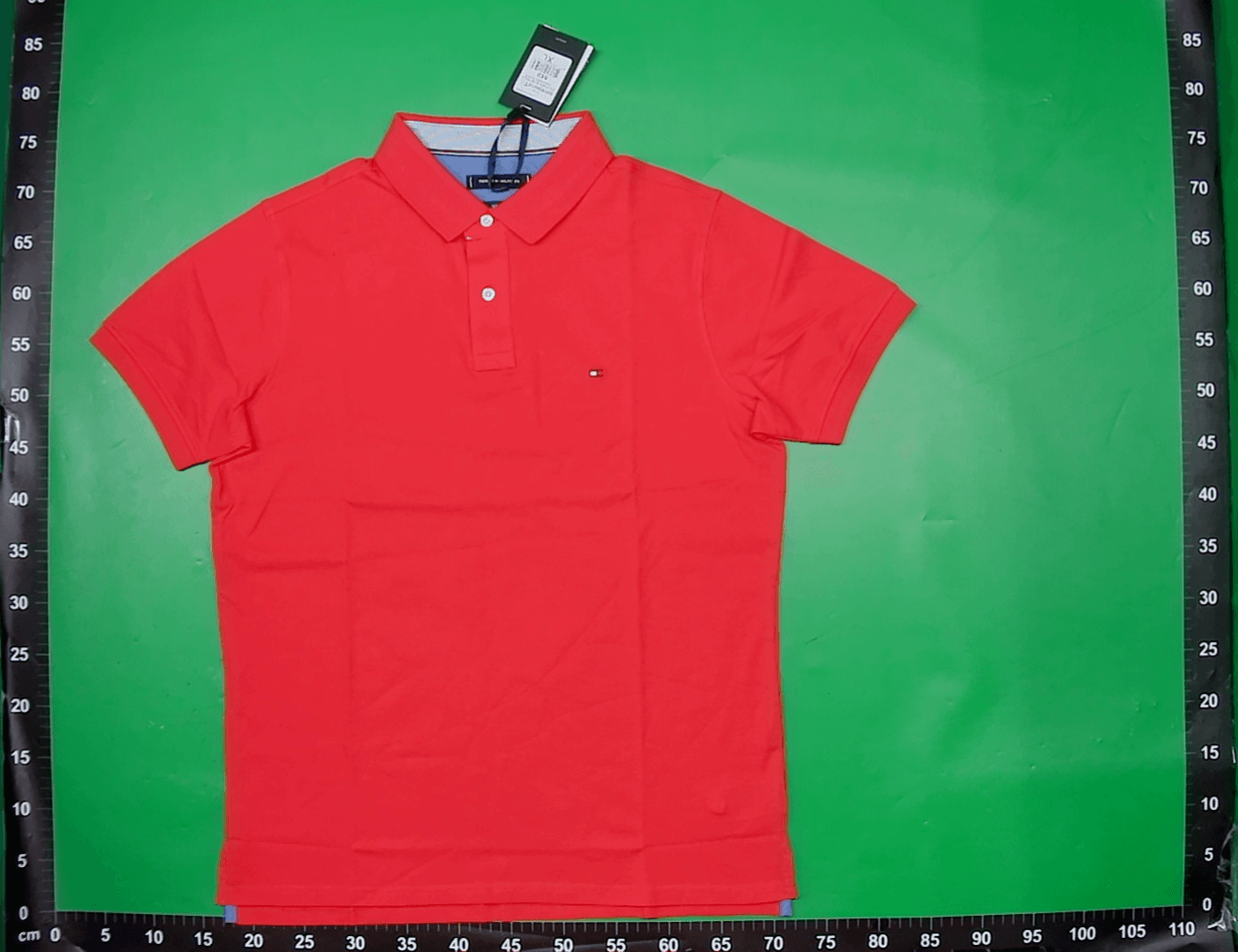 汤米tommy 短袖POLO衫男装纯色翻领T恤半袖 珠地棉正品 — miniatura QC 5