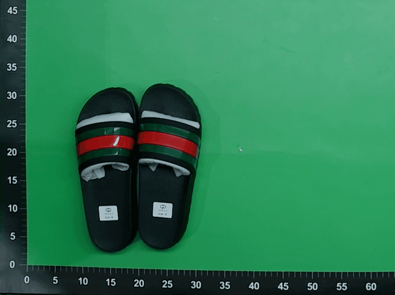 越南柬埔寨比利时高档男士橡胶拖鞋夏季新款潮牌G字母厚底一字拖 — miniatura QC 6