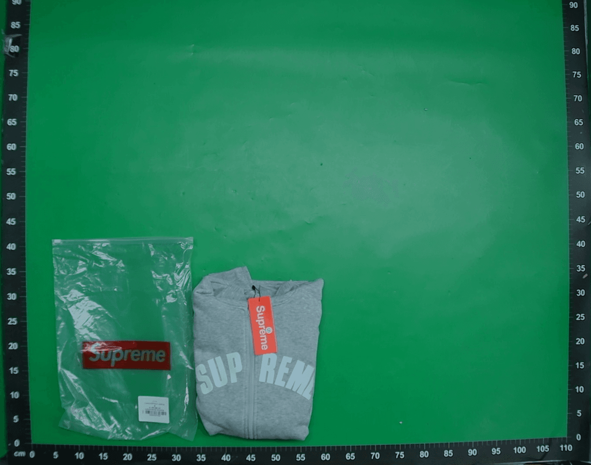 26SS版本supreme潮牌HOOD SWEATSHIRT大LOGO套头加绒卫衣帽衫 — miniatura QC 5