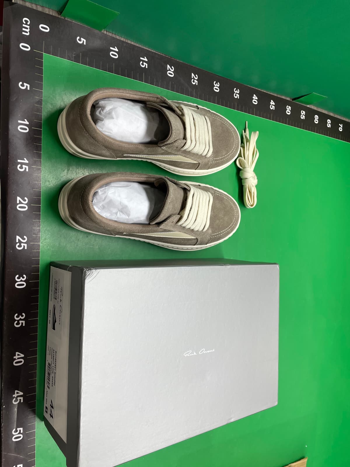 低帮鞋子男侵权款主线新款春秋夏季厚底牛皮暗黑RO黑白休闲板鞋女 — miniatura QC 5