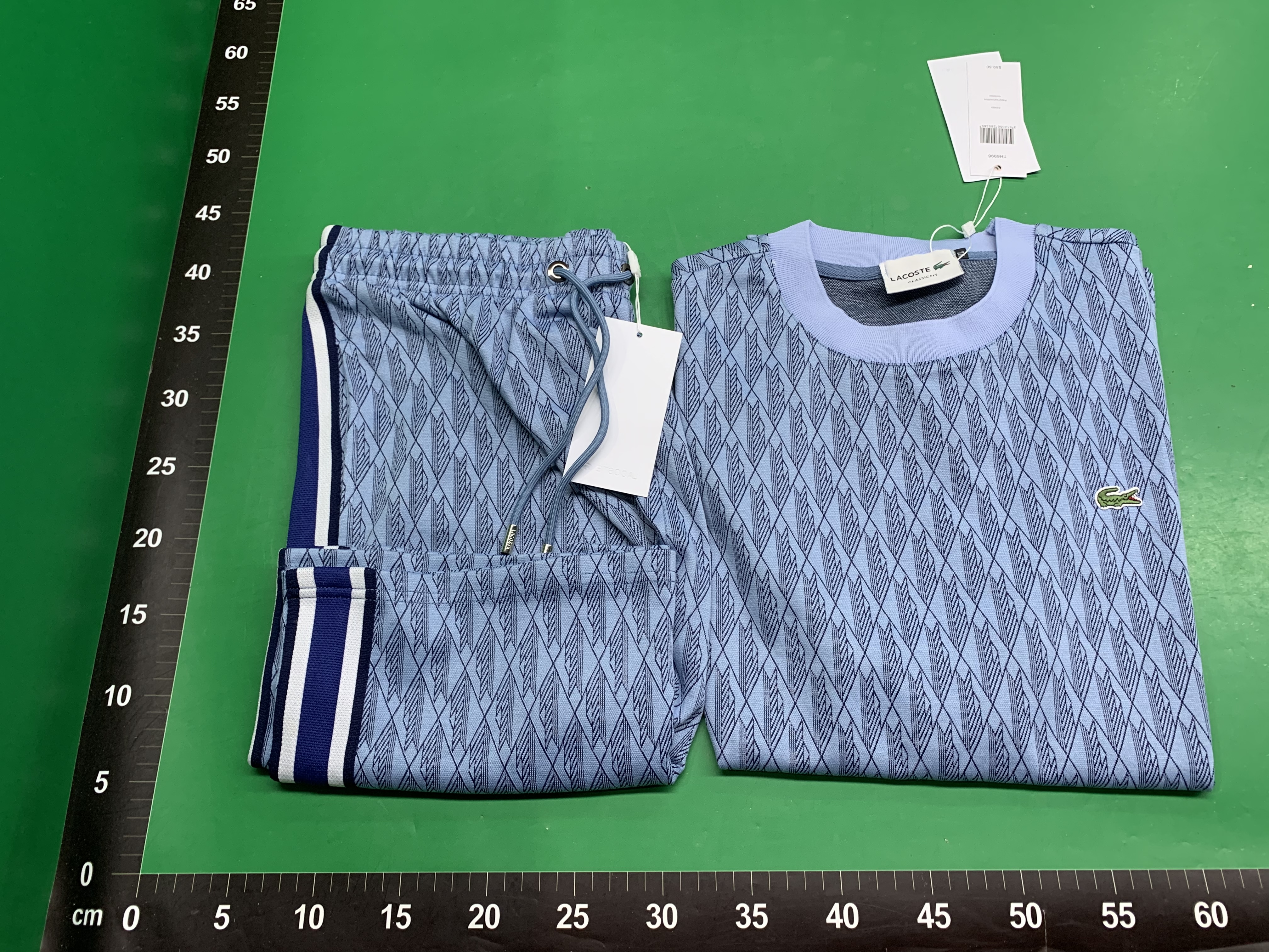 (Correct Version) 25 New B Brand and g Brand Short-Sleeve and Shorts Jacquard Fashion Casual Suits for Men and Women, Export Trade — miniatura QC 4