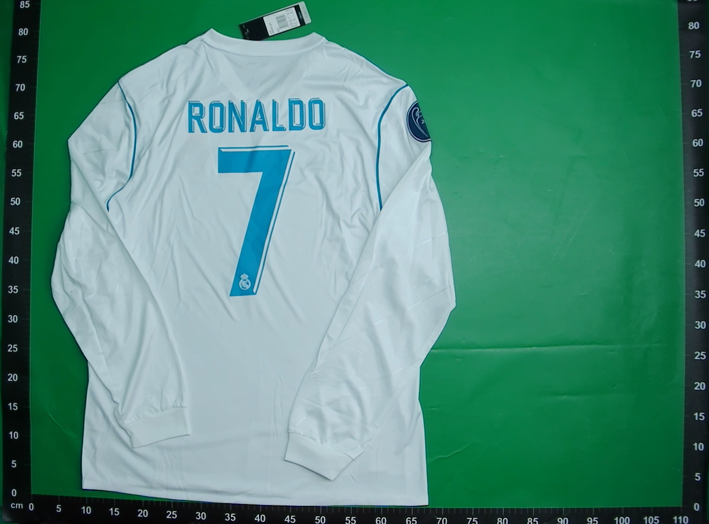复古球衣皇马罗纳尔多7号厂家直销跨境批发代发印号Retro jersey — miniatura QC 3