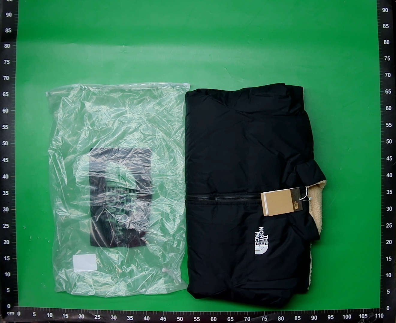 美版潮牌保暖羊羔毛外套夹克男女双面穿宽松立领棉服中长款两面穿 — miniatura QC 6