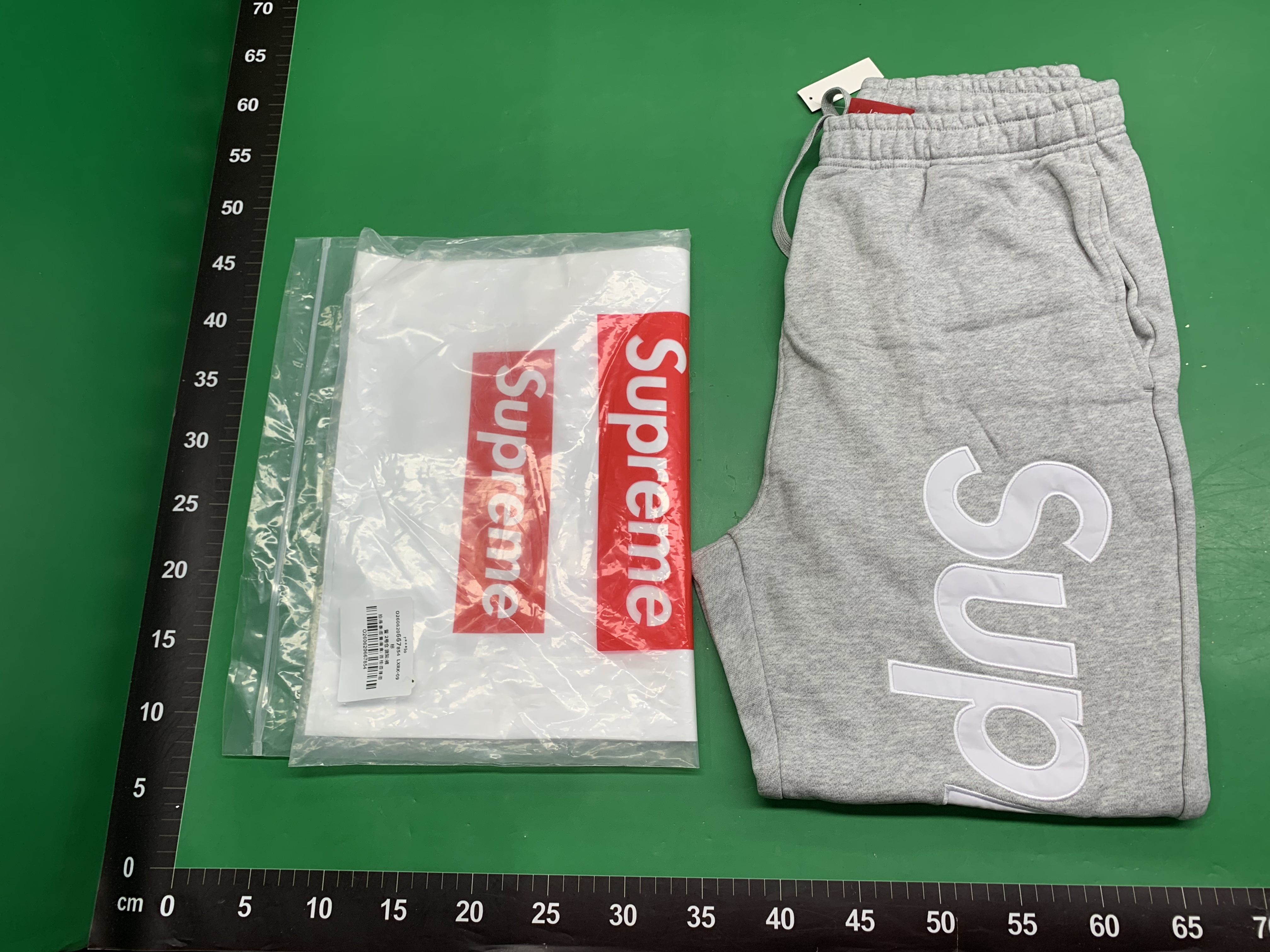 SUPREME 24FW发热华夫格加绒卫衣男女情侣款贴布图案拉链帽衫潮牌 — miniatura QC 6