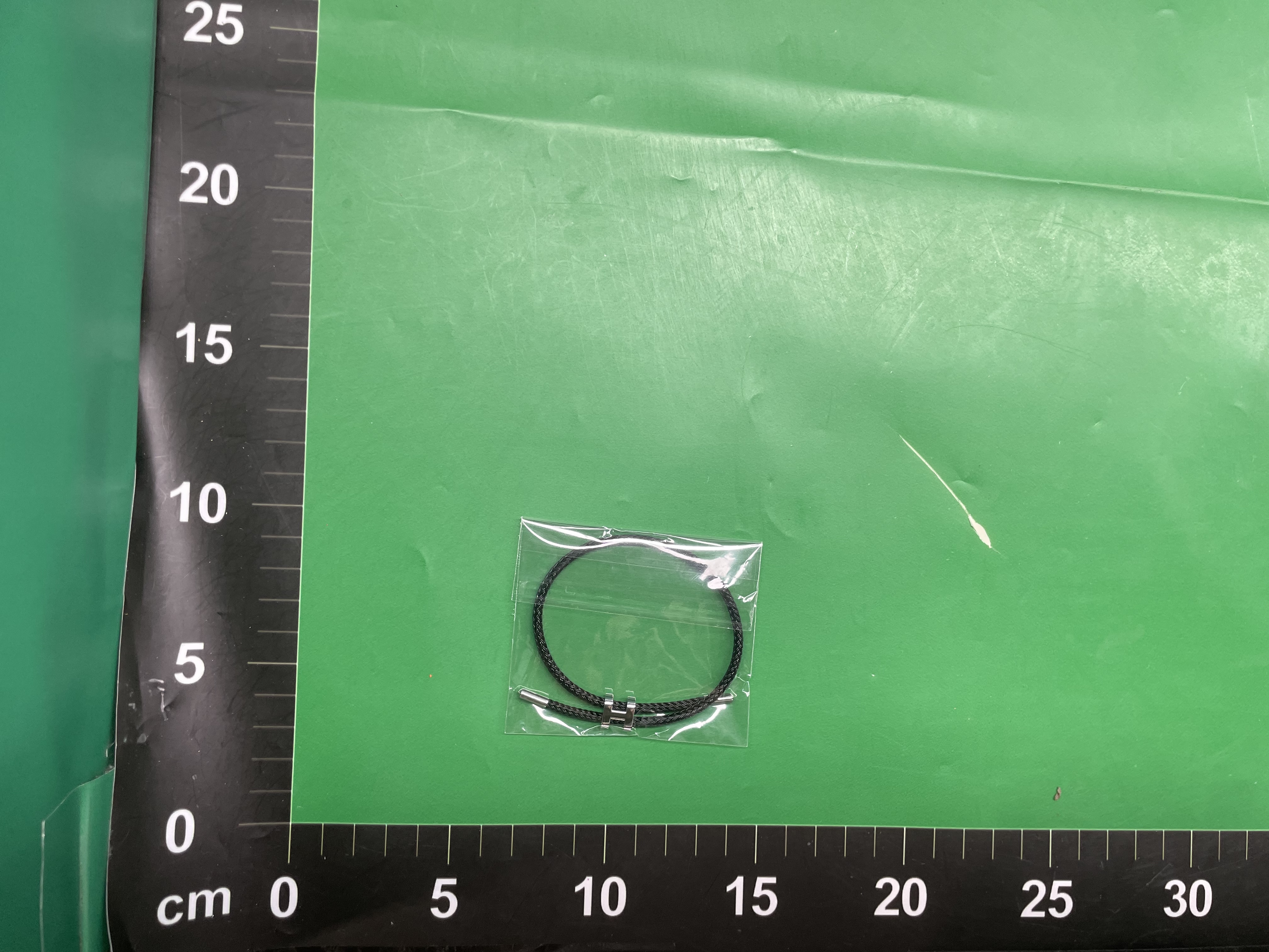 不锈钢钢丝绳手链 可调节3D硬金配绳手链 钛钢防水手镯现货批发 — miniatura QC 4