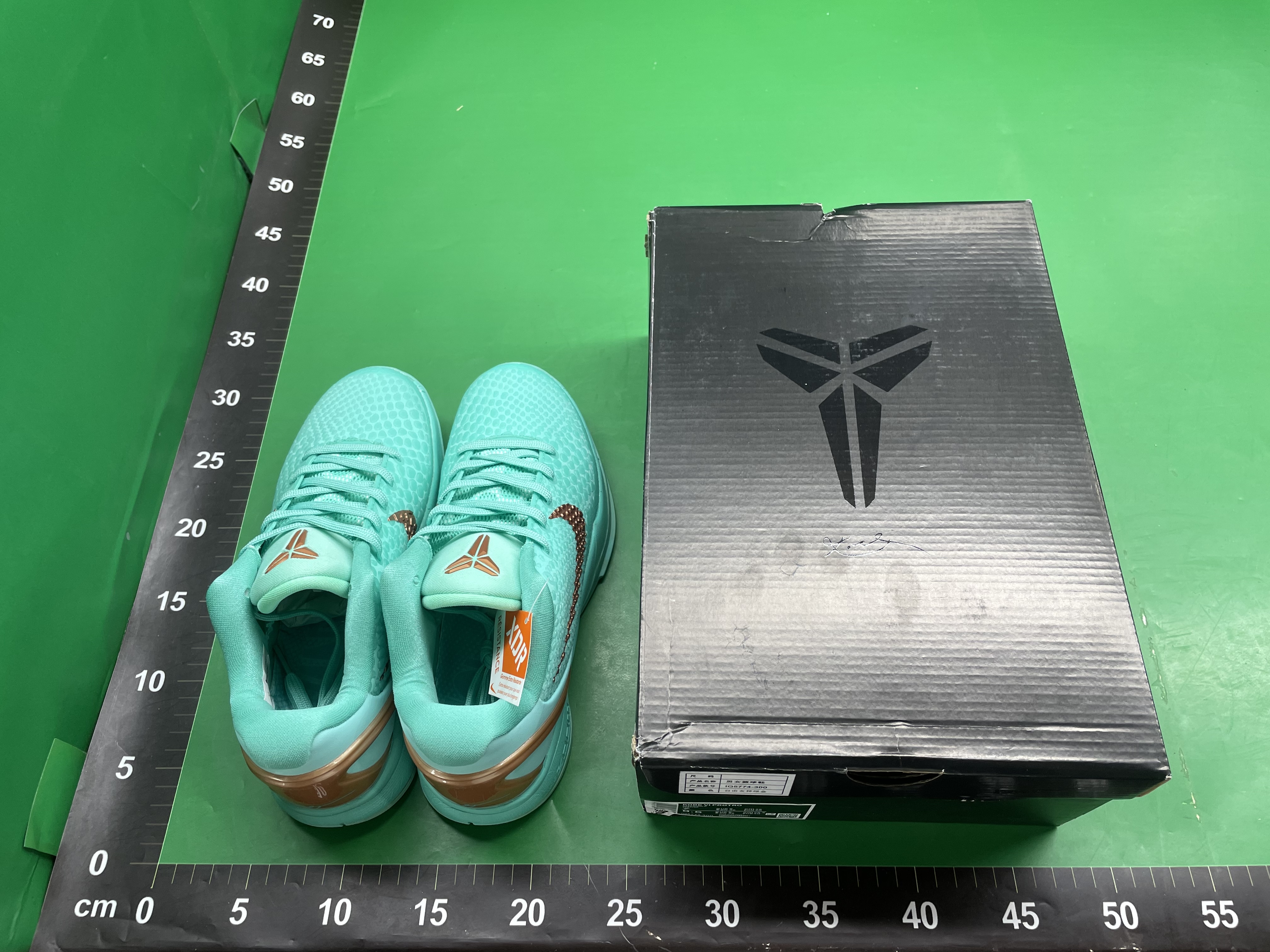 批发纯原科比6代暴力橙Kobe6青蜂篮球鞋男女气垫碳板耐磨气垫实战 — miniatura QC 4