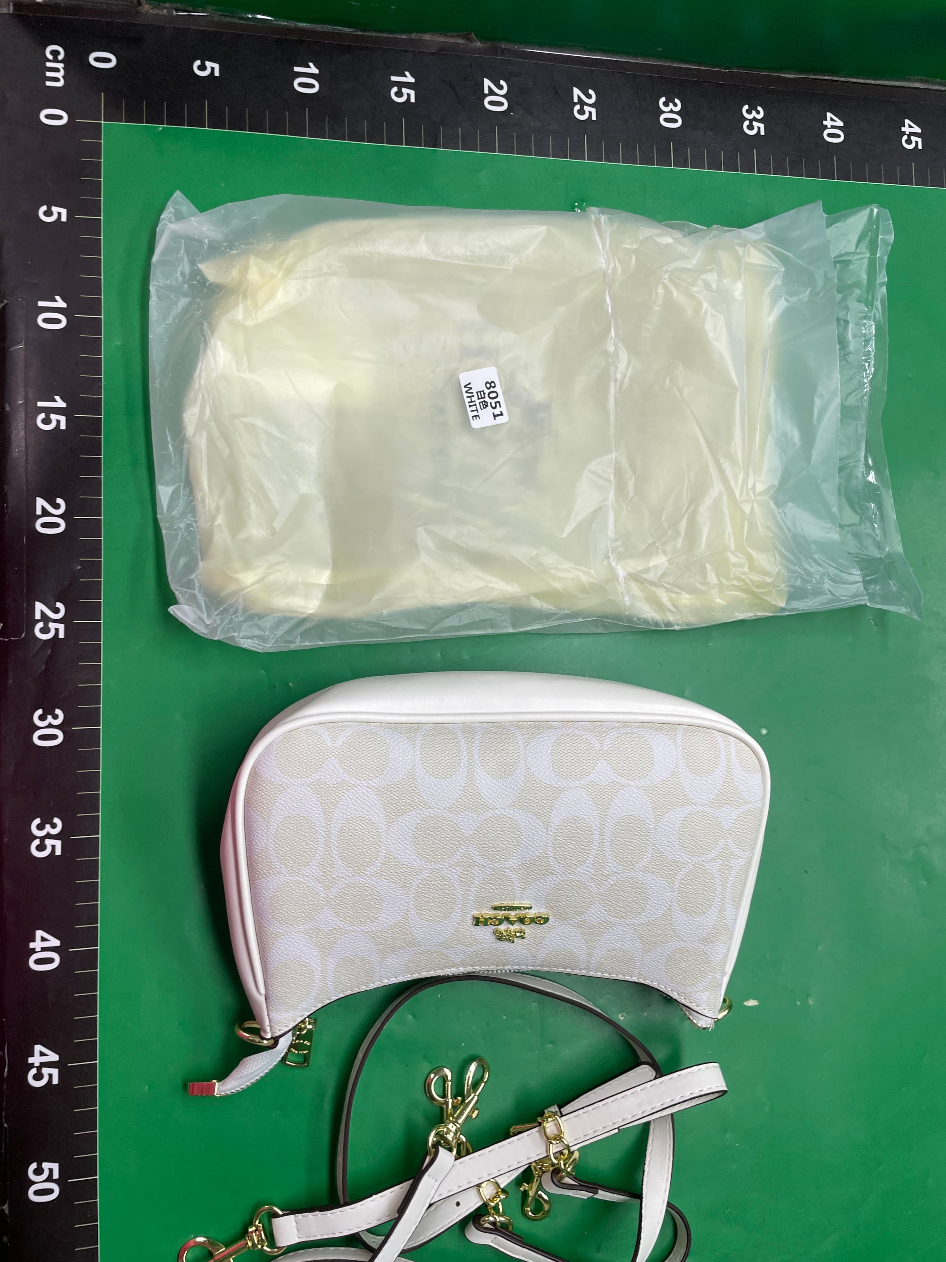 钿垚原创跨境包挂欧美可爱甜美风珍珠挂件蝴蝶结粉色爱心小花包挂 — foto QC 1
