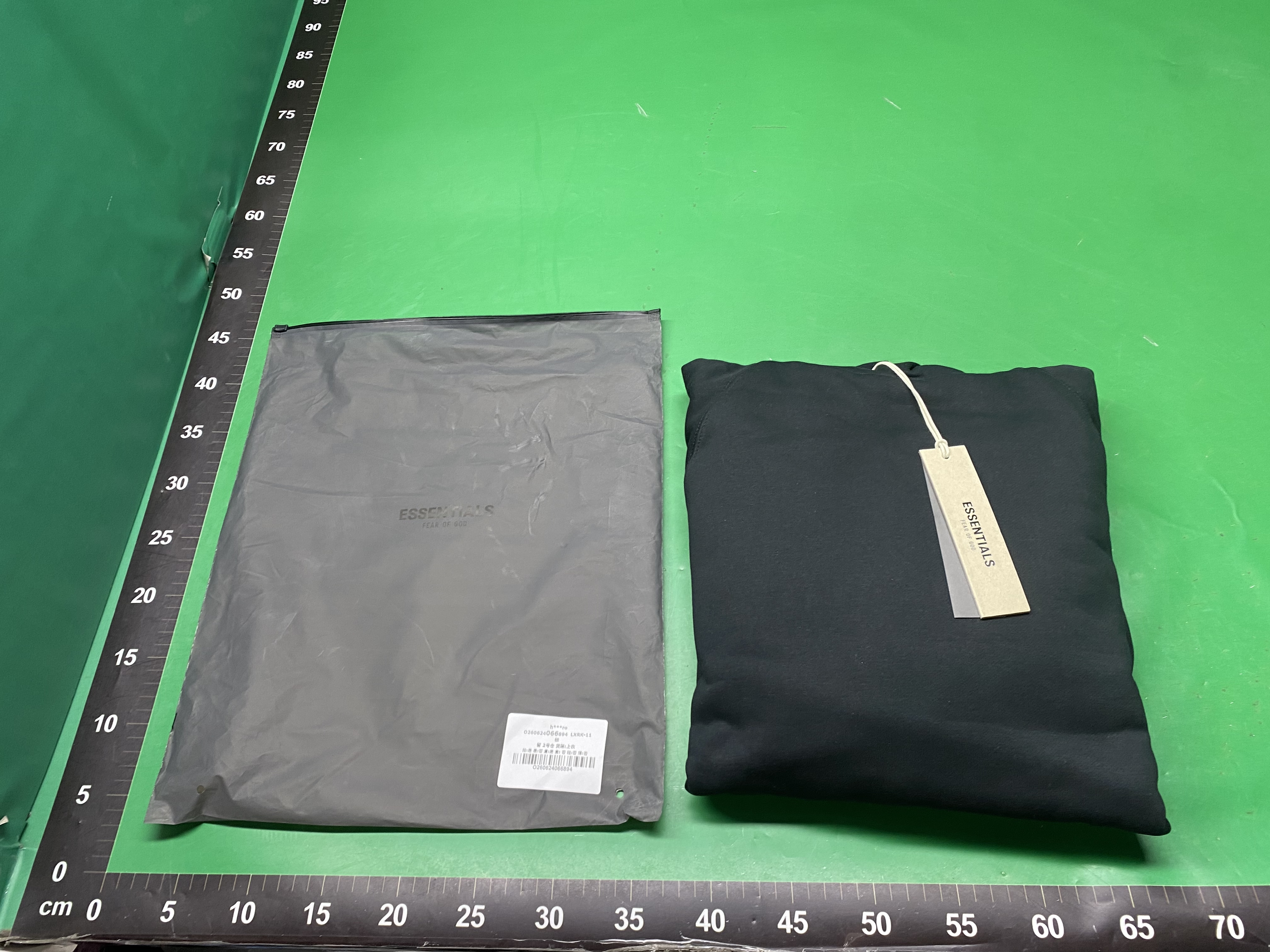 潮牌复线ESSENTIALS ZONE连帽卫衣宽松套头帽衫男女潮牌FEAROFGOD — miniatura QC 2
