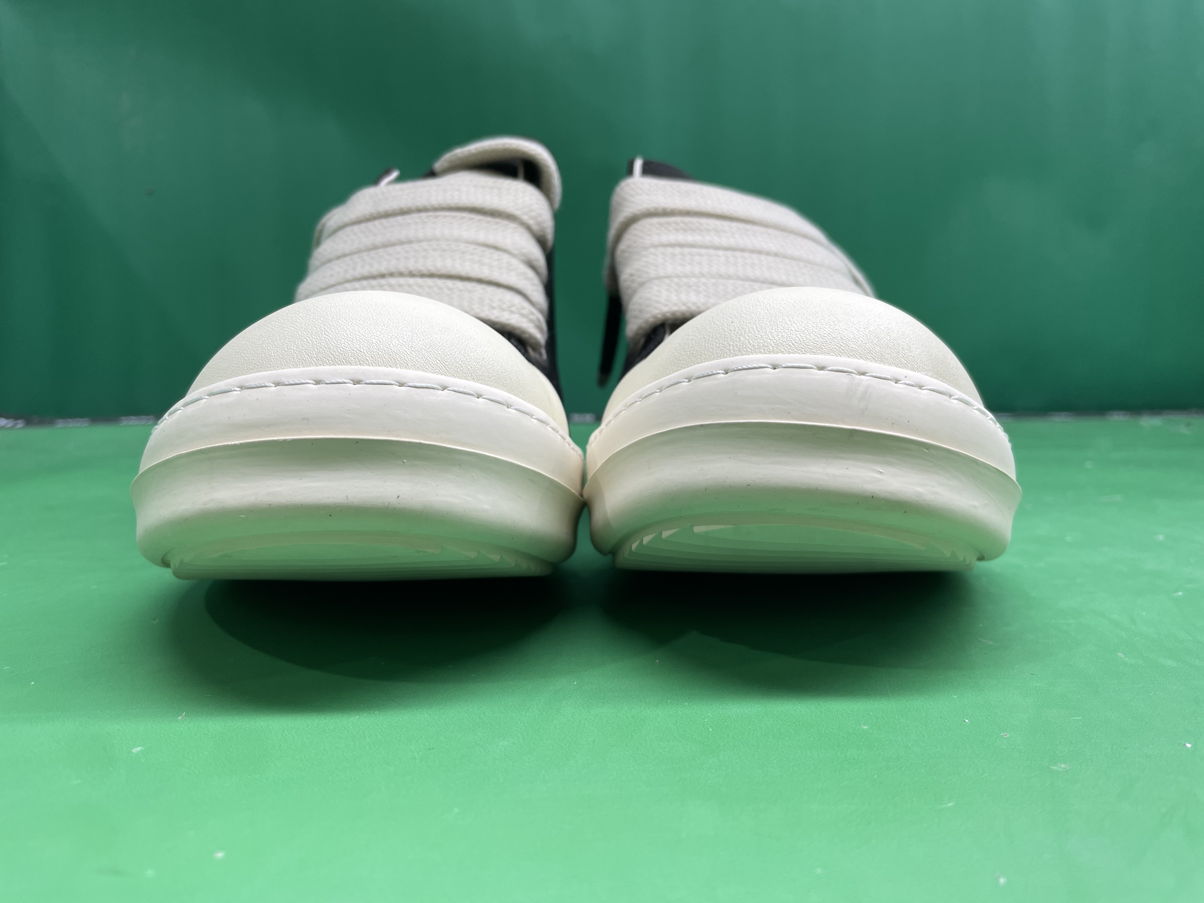 ro男士低帮帆布鞋时尚百搭厚底粗带休闲运动鞋暗黑高街情侣帆布鞋 — foto QC 1