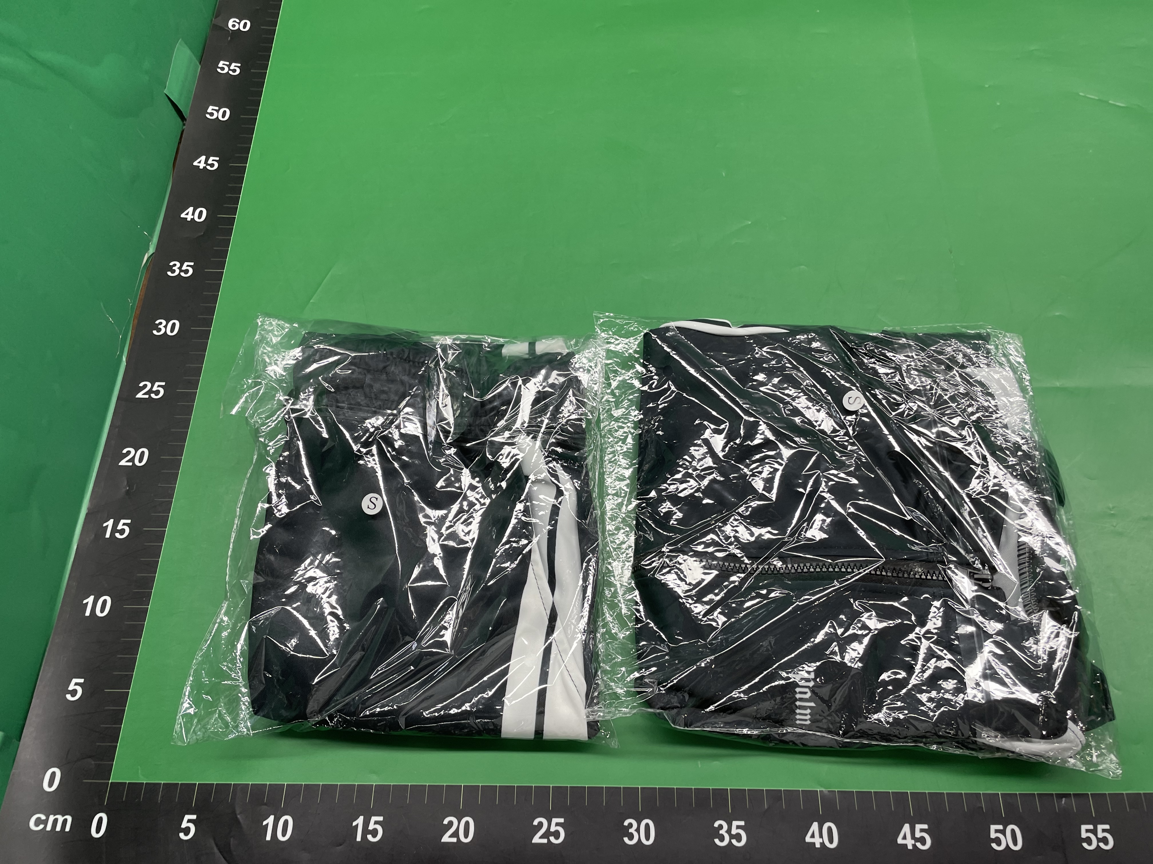 2025欧美潮流Palm Angels侧边条纹运动套装情侣装卫衣外套休闲裤 — foto QC 1