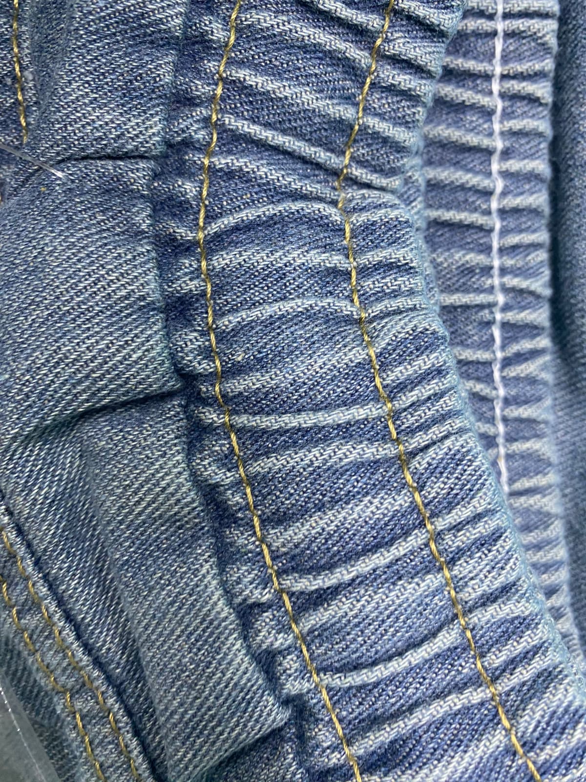 复古牛仔裤春秋直筒宽松舒适潮牌阔腿美式高街百搭休闲长裤子男士 — foto QC 1
