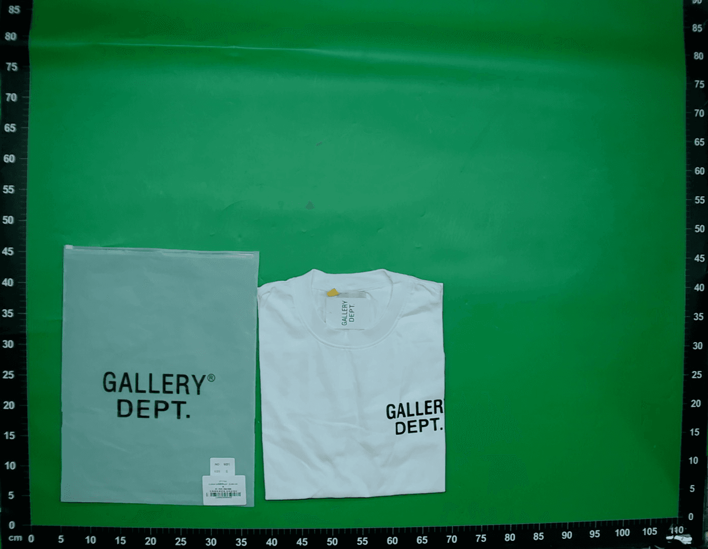 外贸批发美式潮牌GALLERY DEP基础款字母经典logo标语短袖男女t恤 — foto QC 1