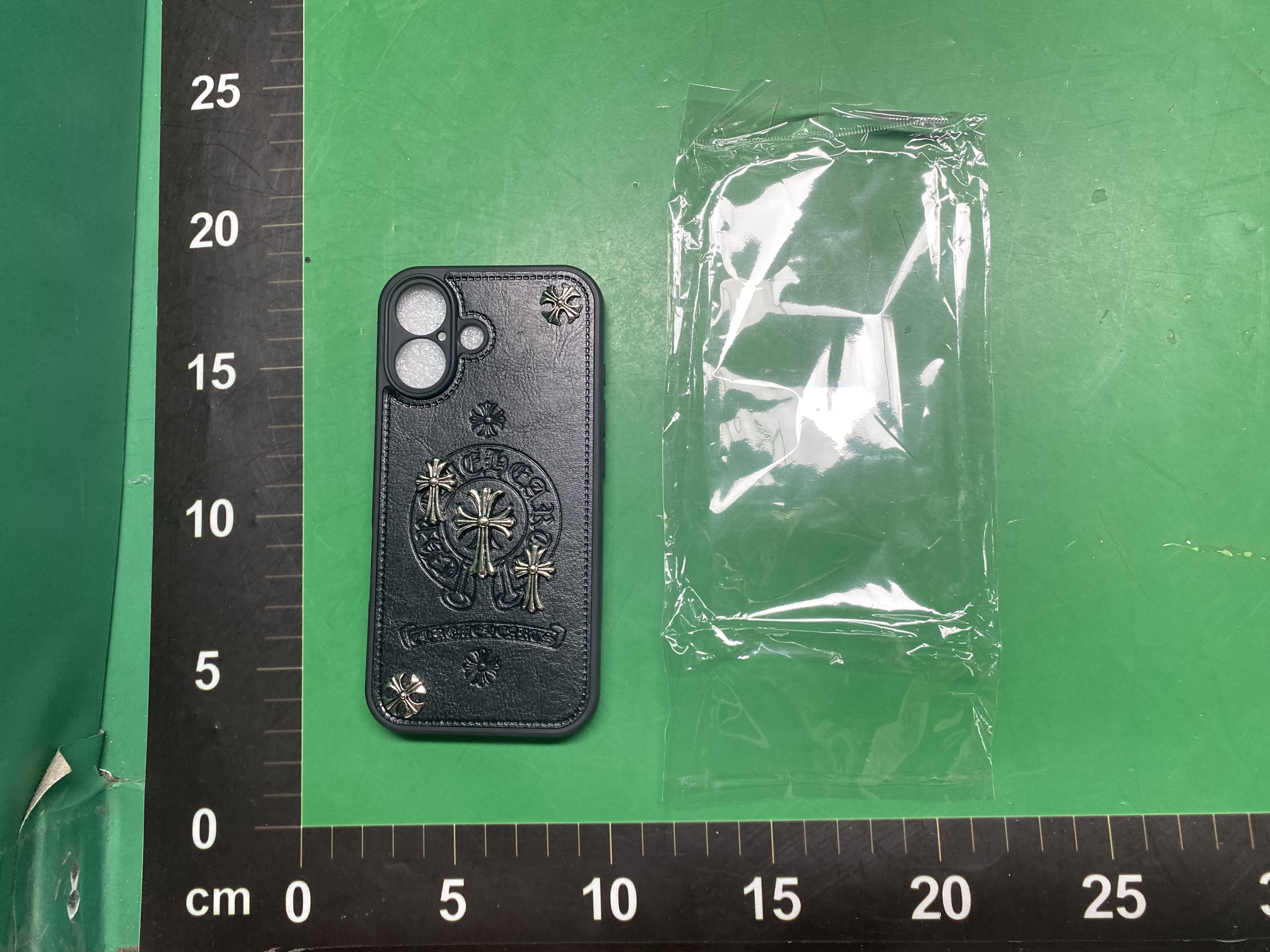 潮牌金属适用iphone18promax手机壳苹果16pro立体十字架个性17air — miniatura QC 5