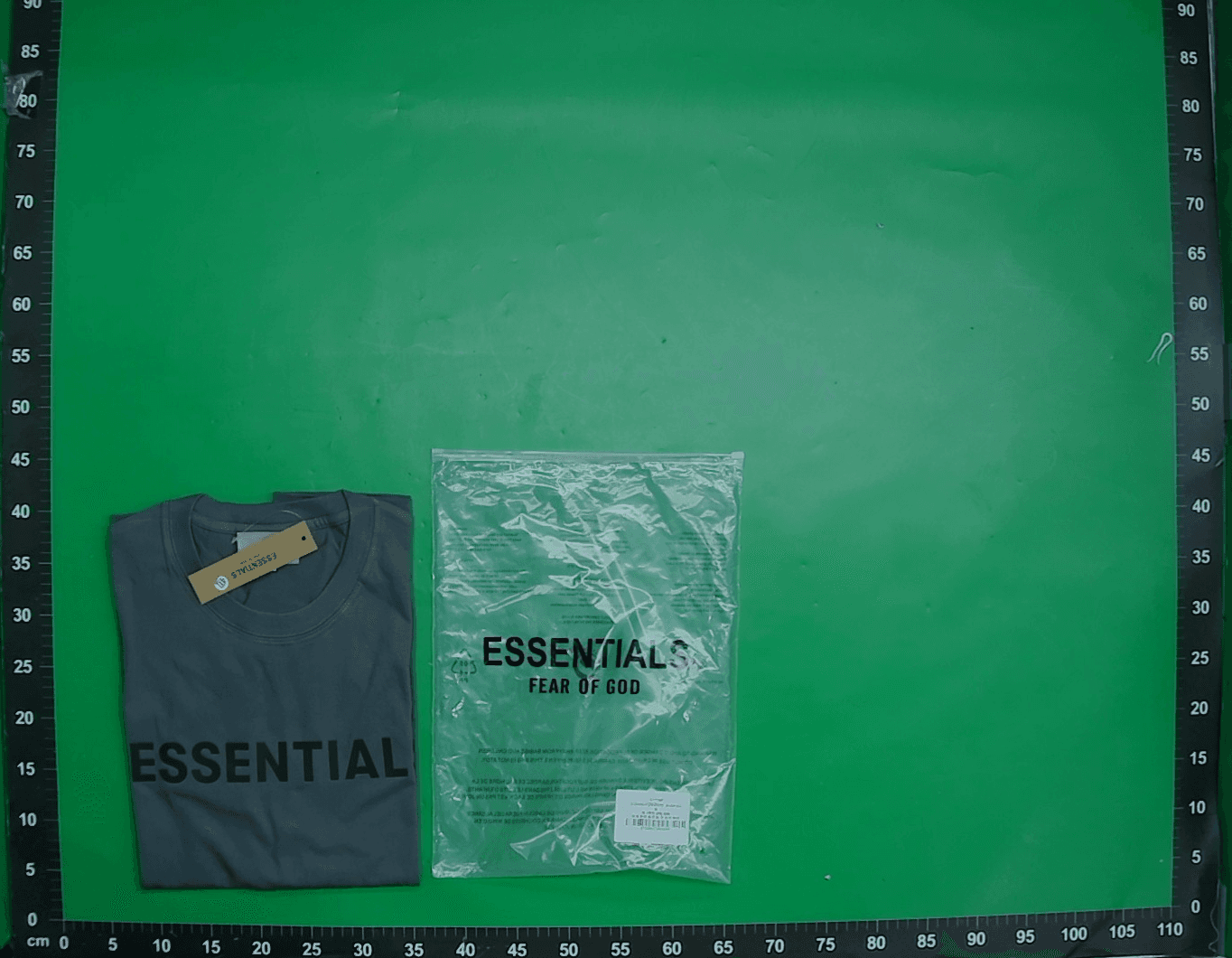 FOG潮牌复线ESSENTIALS背后印花网眼t恤新款男女街头百搭宽松短袖 — miniatura QC 2