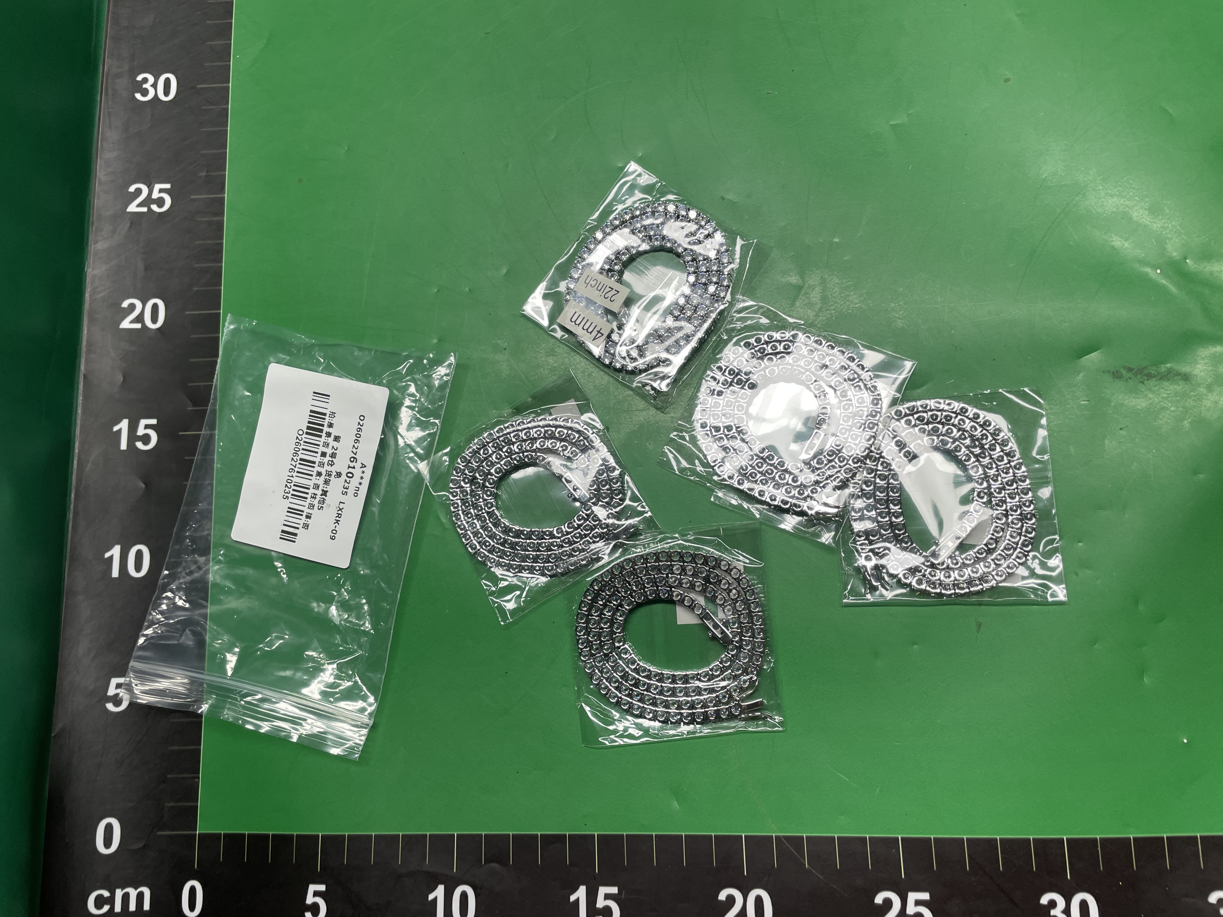 欧美项链男嘻哈网球链3mm 4mm 5mm单排锆石项链tennis chain跨境 — miniatura QC 3