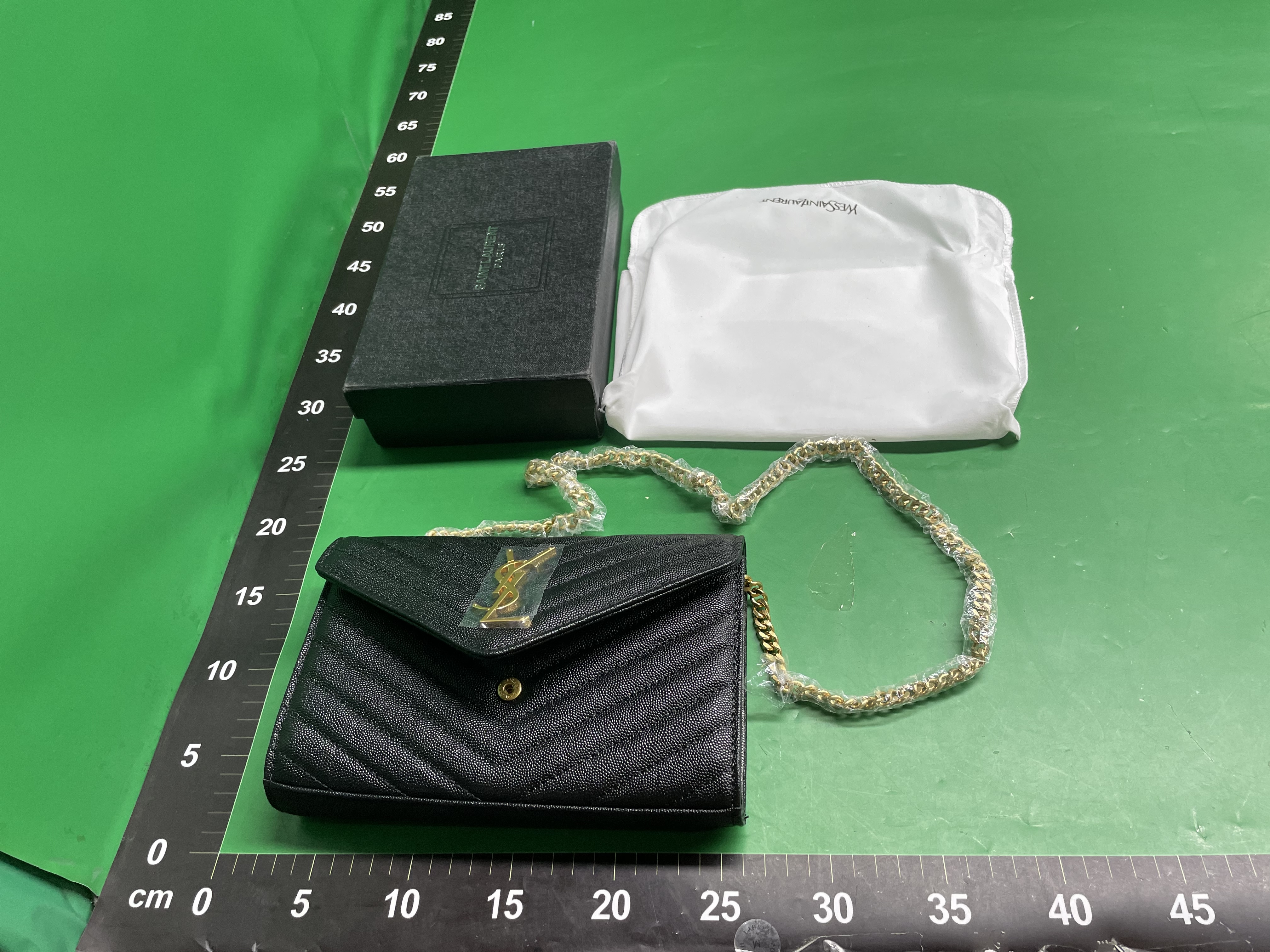 包包女新款手提包 woc球纹信封包鱼子酱单肩式链条斜挎包 — miniatura QC 2
