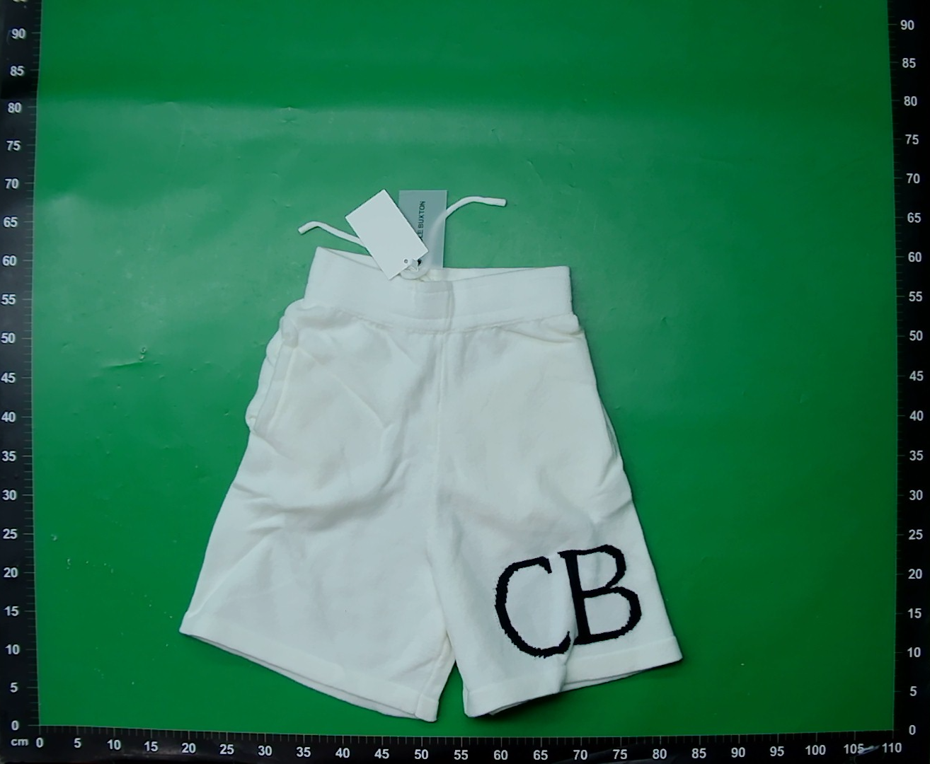 Cole Buxton提花字母logo毛线抽绳CB短裤高街简约基础直筒休闲裤 — miniatura QC 4