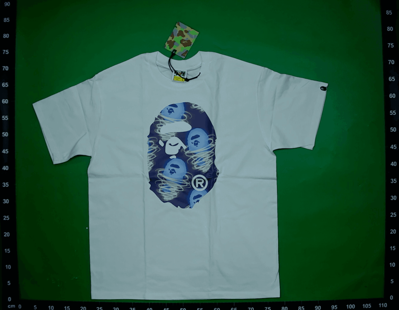 BAPE X 迈阿密国际MIAMI联名迷彩男女同款短袖运动T恤潮牌 — foto QC 1
