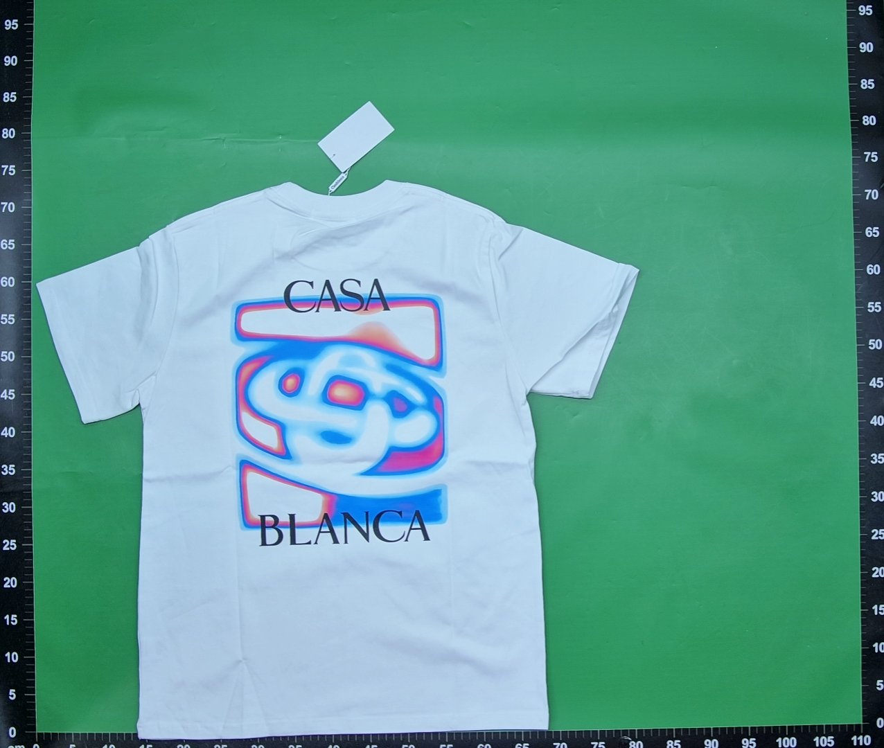Casablanca 卡萨布兰卡新款幻境之门星空城堡casa字母logo短袖T恤 — miniatura QC 3