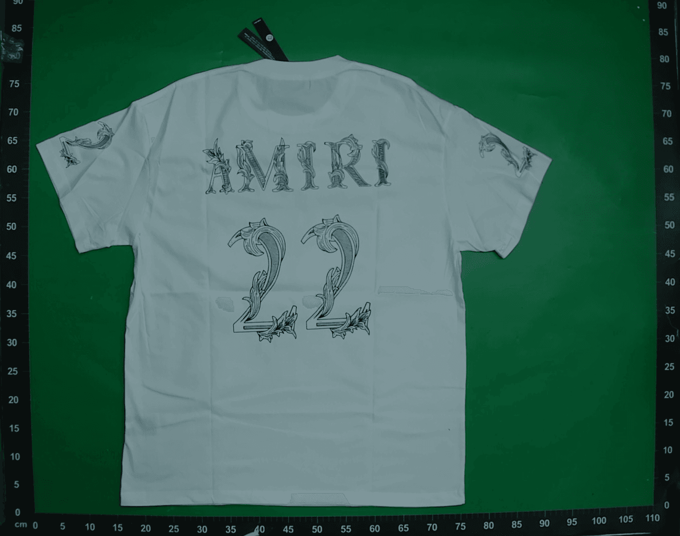小众和平鸽流漆涂鸦字母星空经典logo印花短袖情侣T恤iri — miniatura QC 6