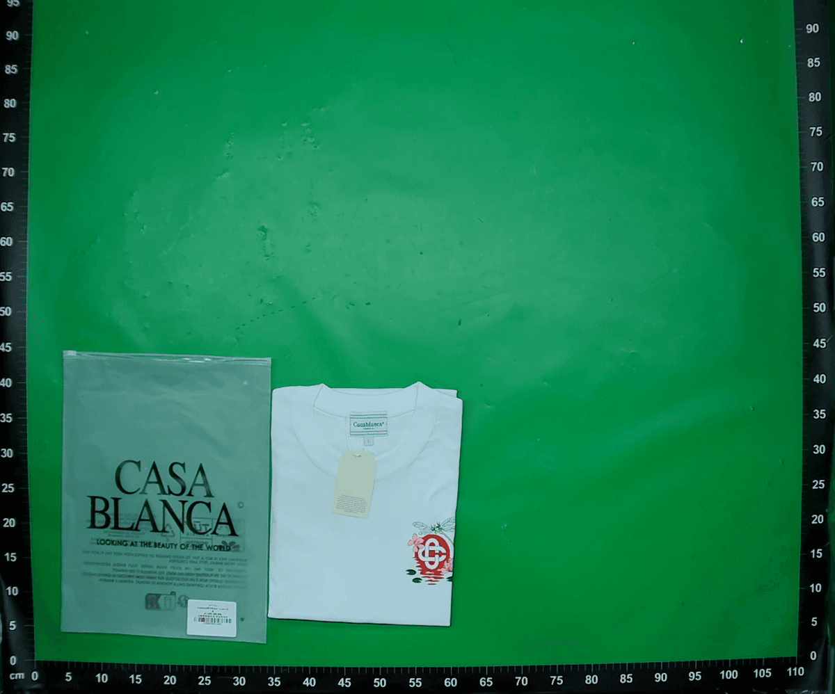 casablanca卡萨布兰卡短袖重磅纯棉260g美式潮牌小众宽松高街t恤 — miniatura QC 6